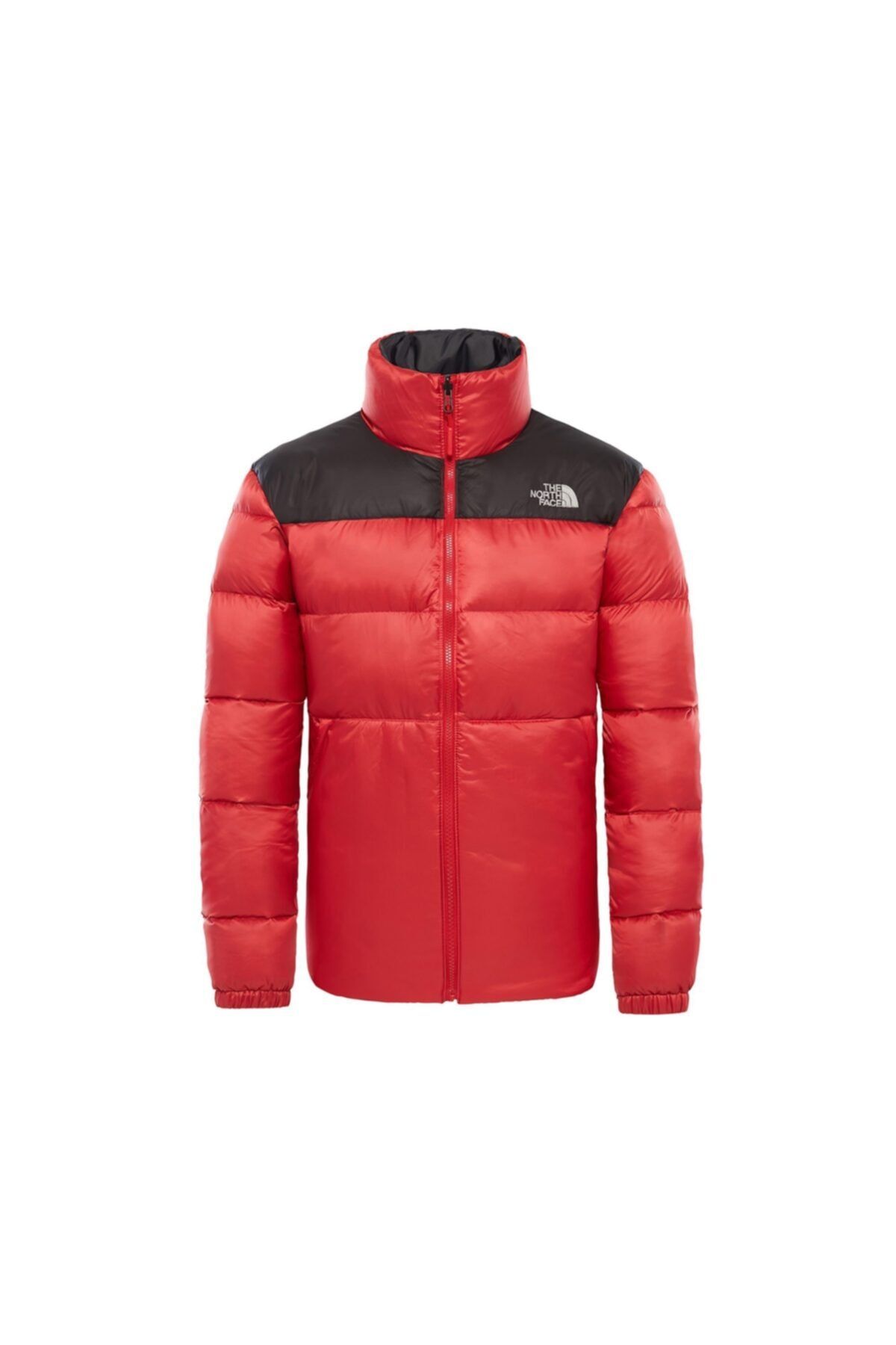 North face nuptse shop 3 red