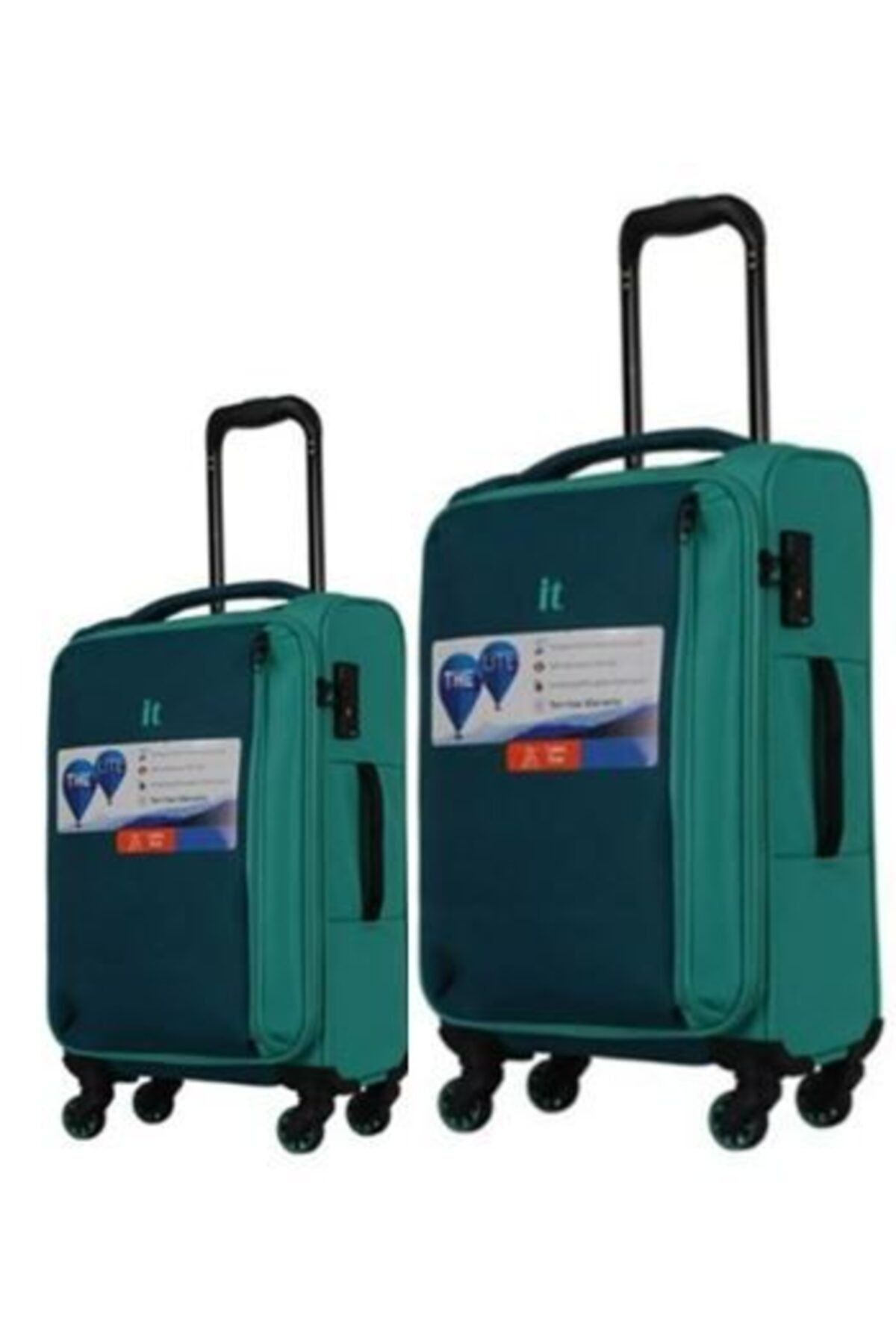 IT LUGGAGE Yeşil Orta+kabin Boy 2248