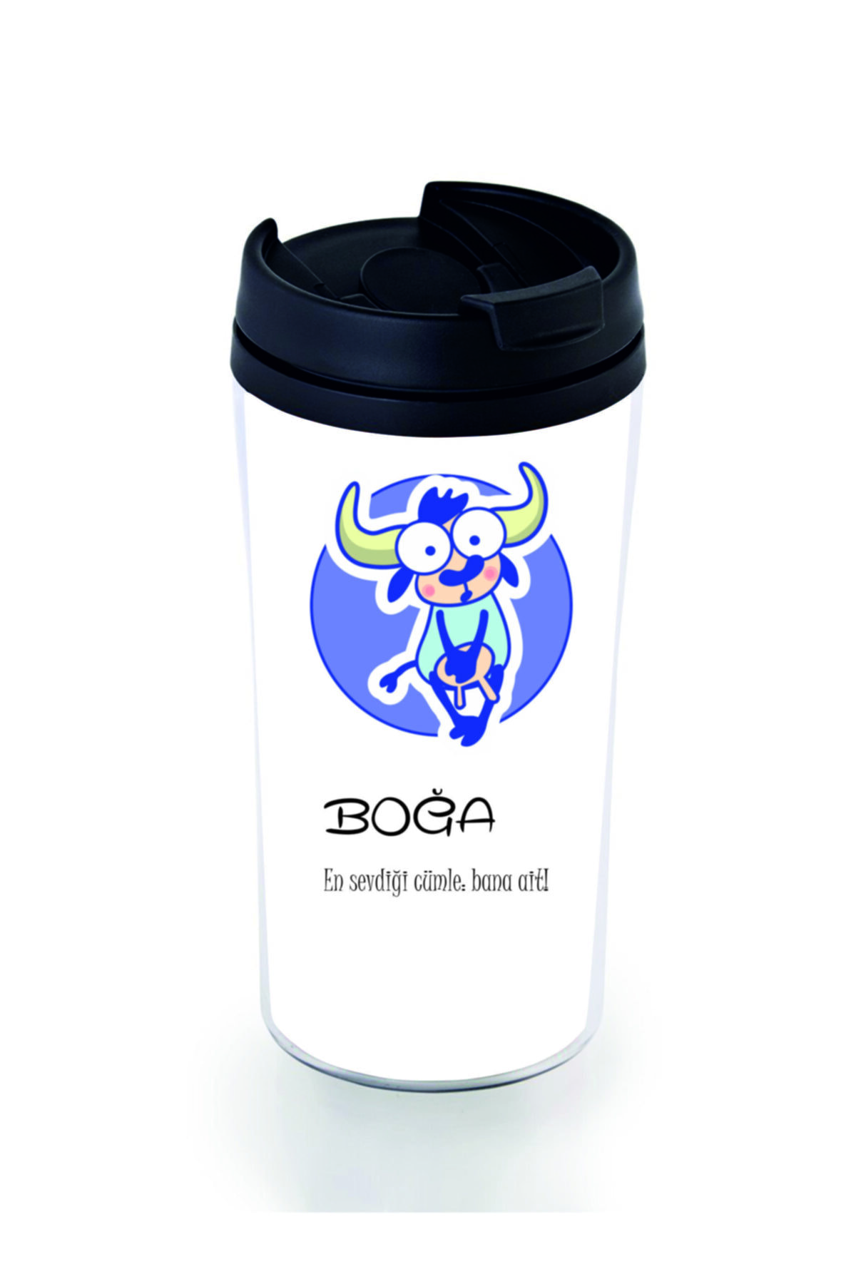 Picopy Boğa Burcu Tasarımlı Termos Mug
