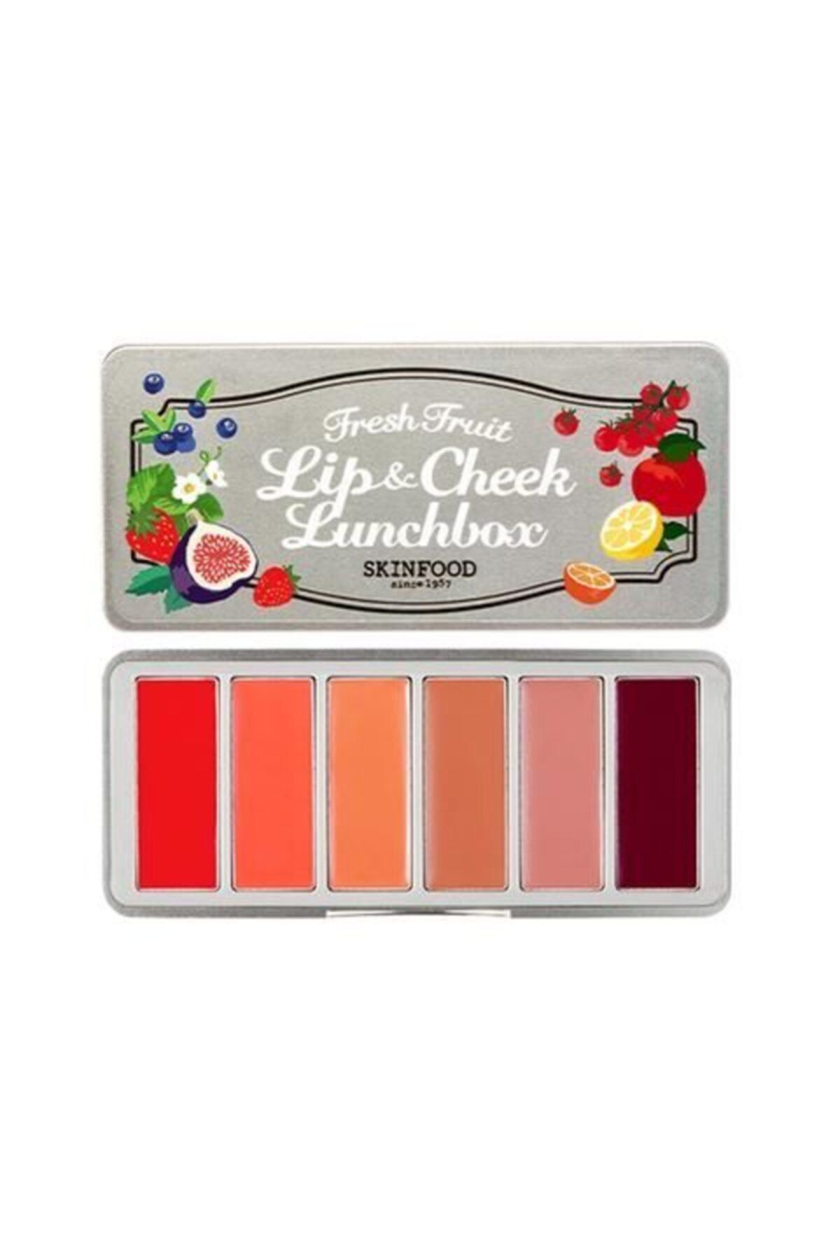 Skinfood Fresh Fruit Lip Cheek Lunchbox