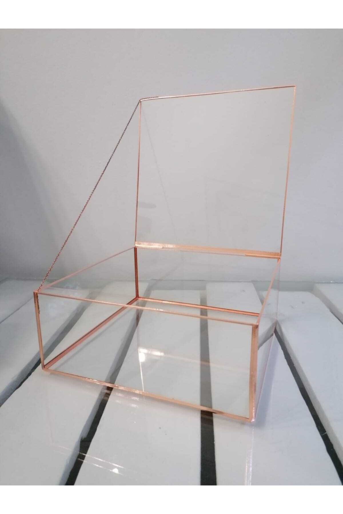RESİTAL 24x24x10cm Cam Kutu Cok Amaclı-0007