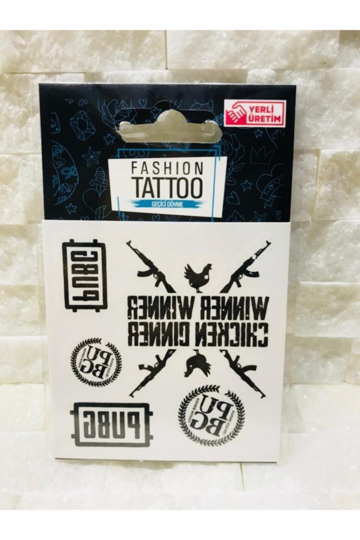 Panda Geçici Mini Boy Pubg Dövme Tattoo