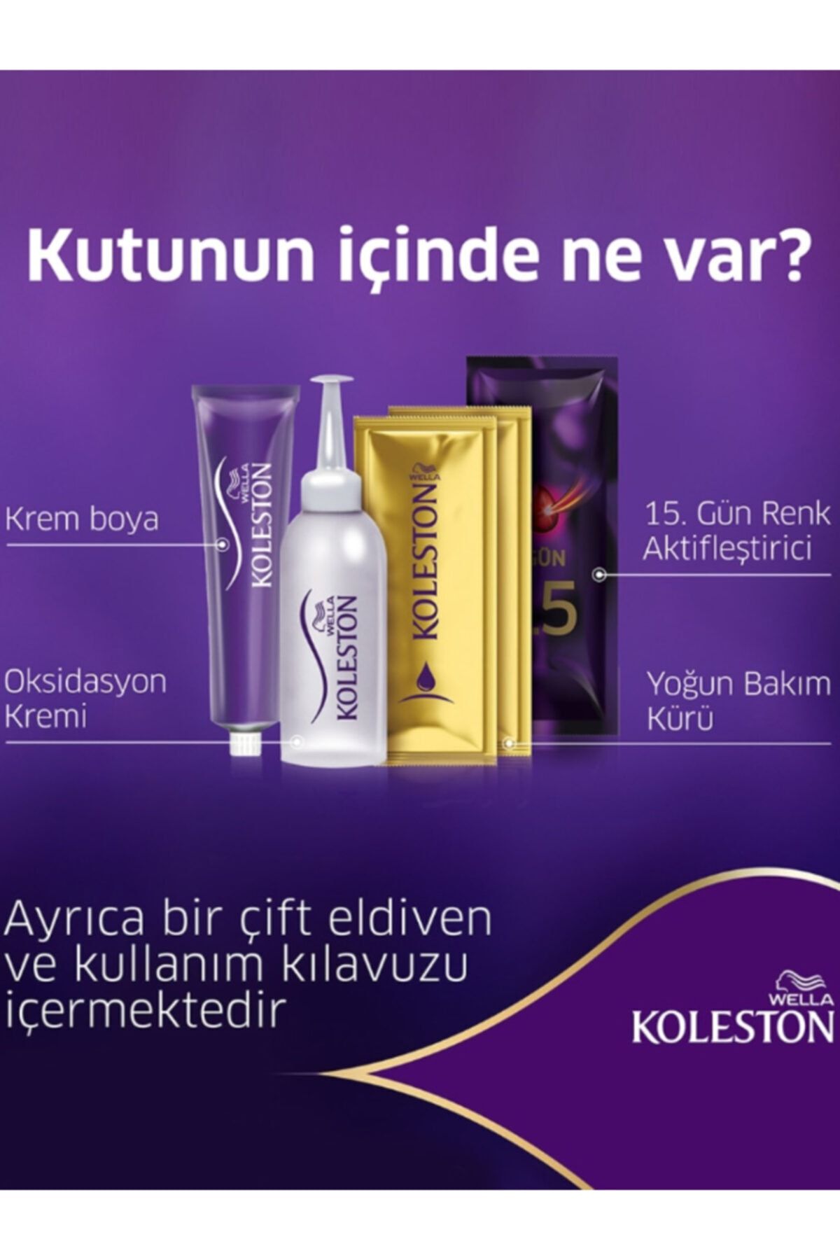 wella koleston 3 0 kit koyu kahve sac boyasi sac boyama seti fiyati yorumlari trendyol