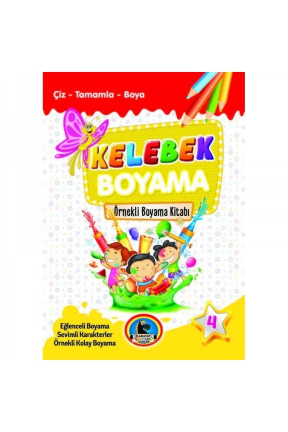 Karatay Yayınları Karatay Örnekli Kelebek Boyama Kitabı