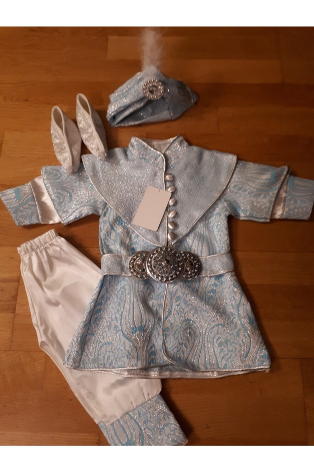 Peite Ponpon Baby Erkek Bebek Sünnetlik Mevlit Seti