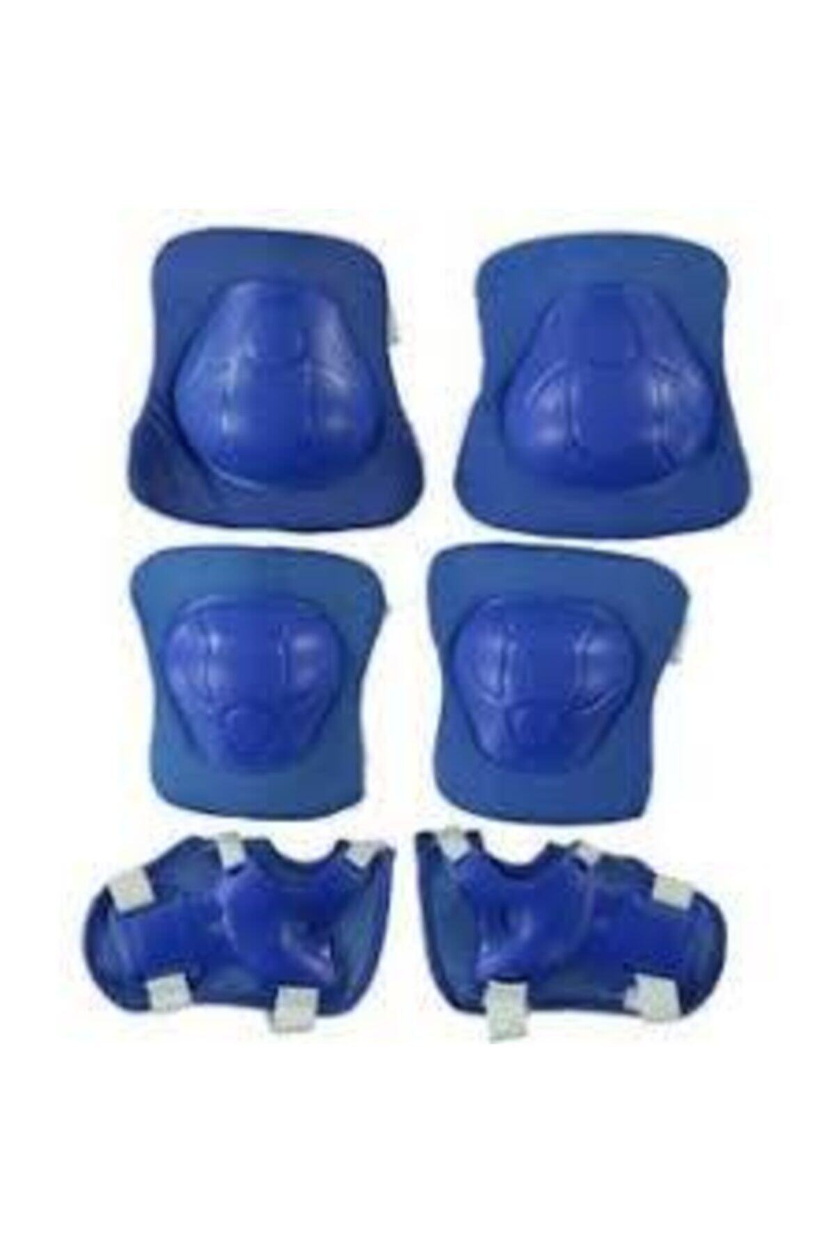 Furkan Toys Furkan Dizlik Kolluk Ellik Mavi Set