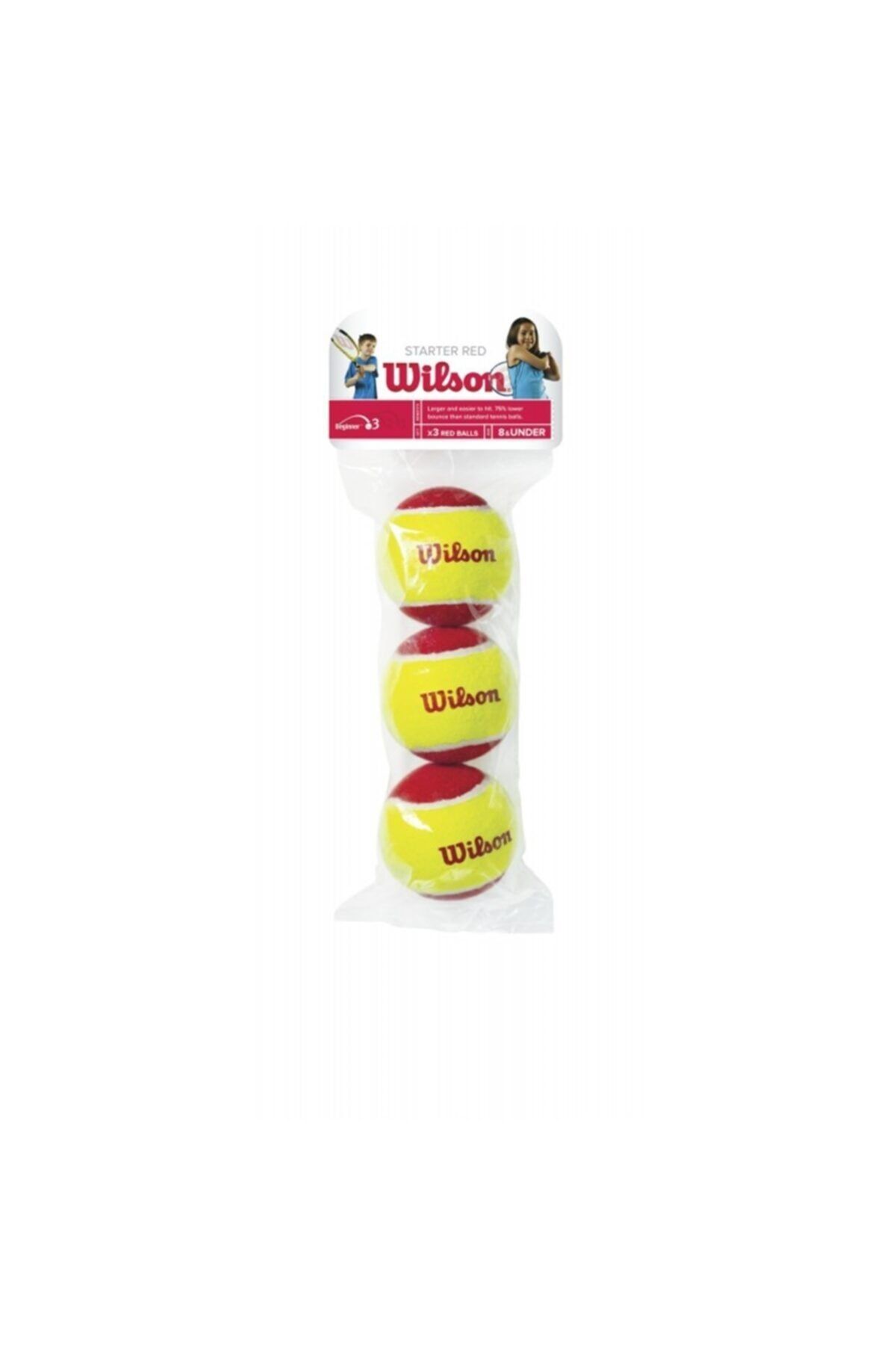 Wilson Wılson Starter Red Tball 3 Pack Tenis Topu