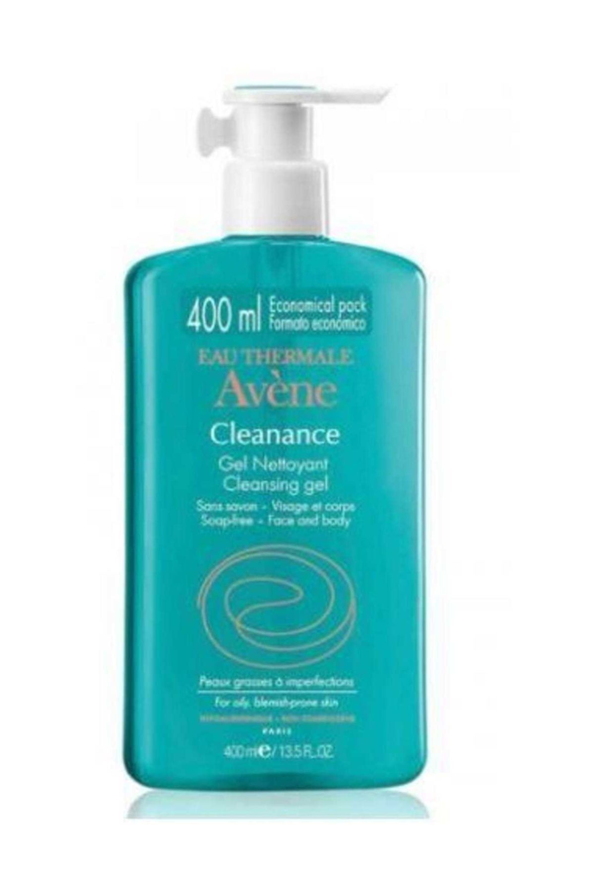Avene Cleanance Gel Yağlı Ciltler için Yüz Yıkama Jeli 400 ml