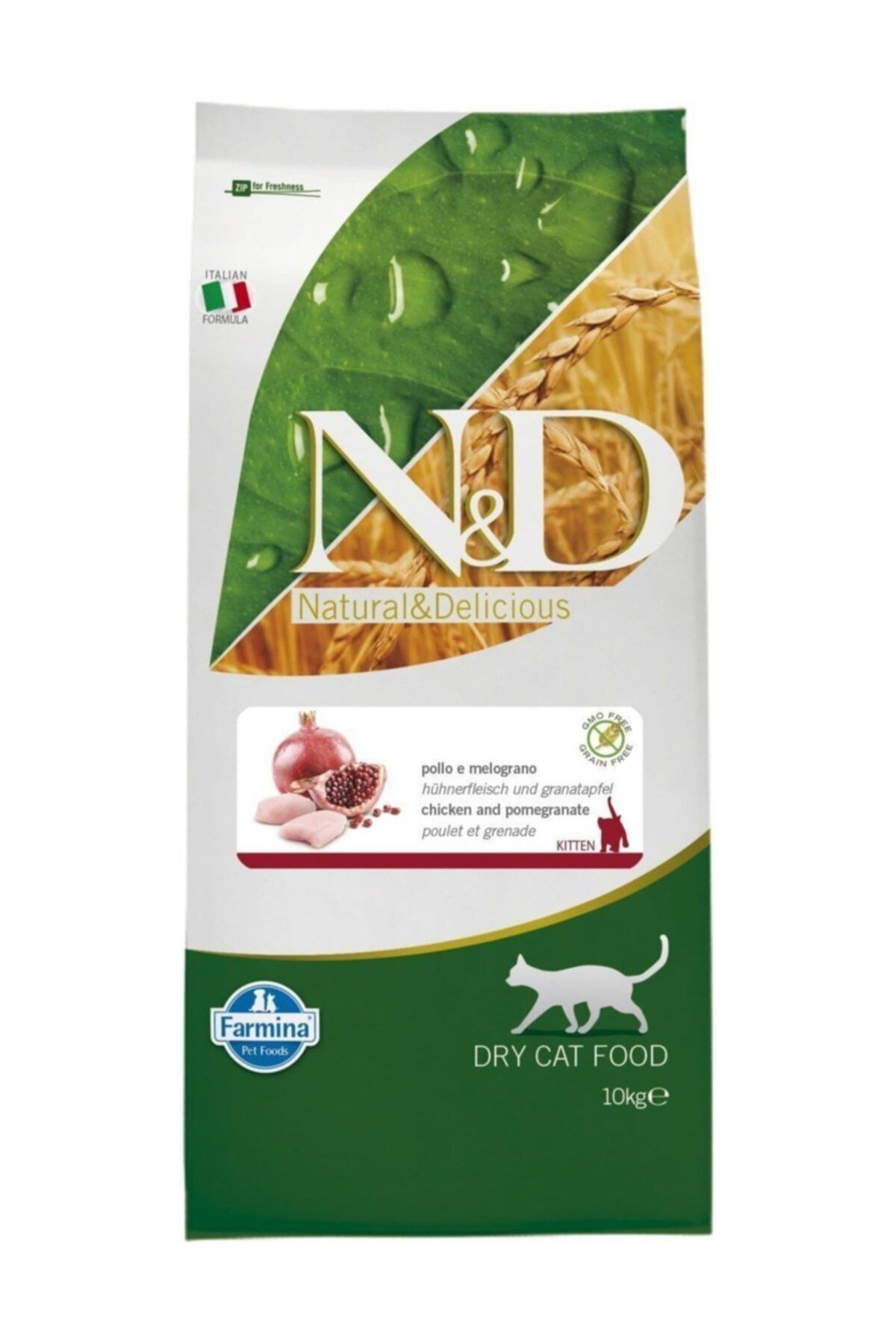 N&D N&D Tahılsız Tavuklu Narlı Yavru Kedi Maması 10 Kg