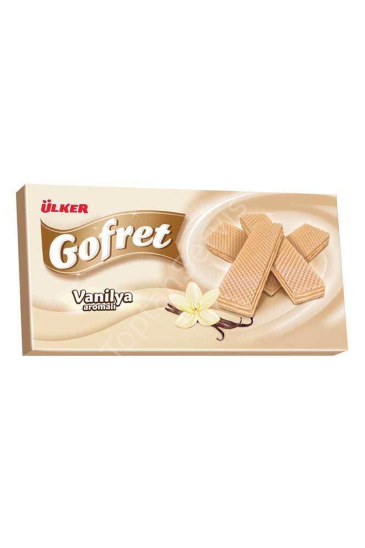 Ülker Deluxe Gofret Vanilya Aromalı 220g 12 Adet