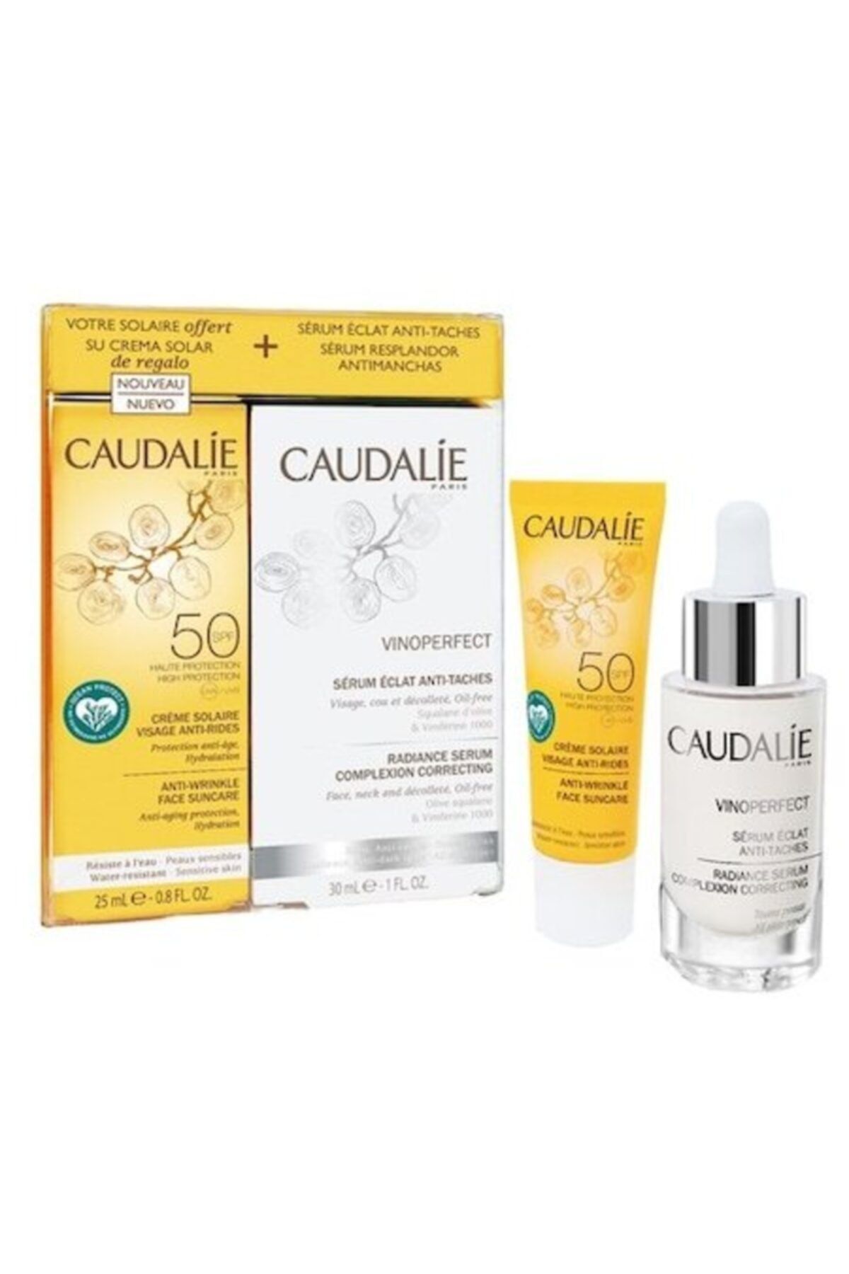 Caudalie Vinoperfect Radiance Serum  + Soleil Divi