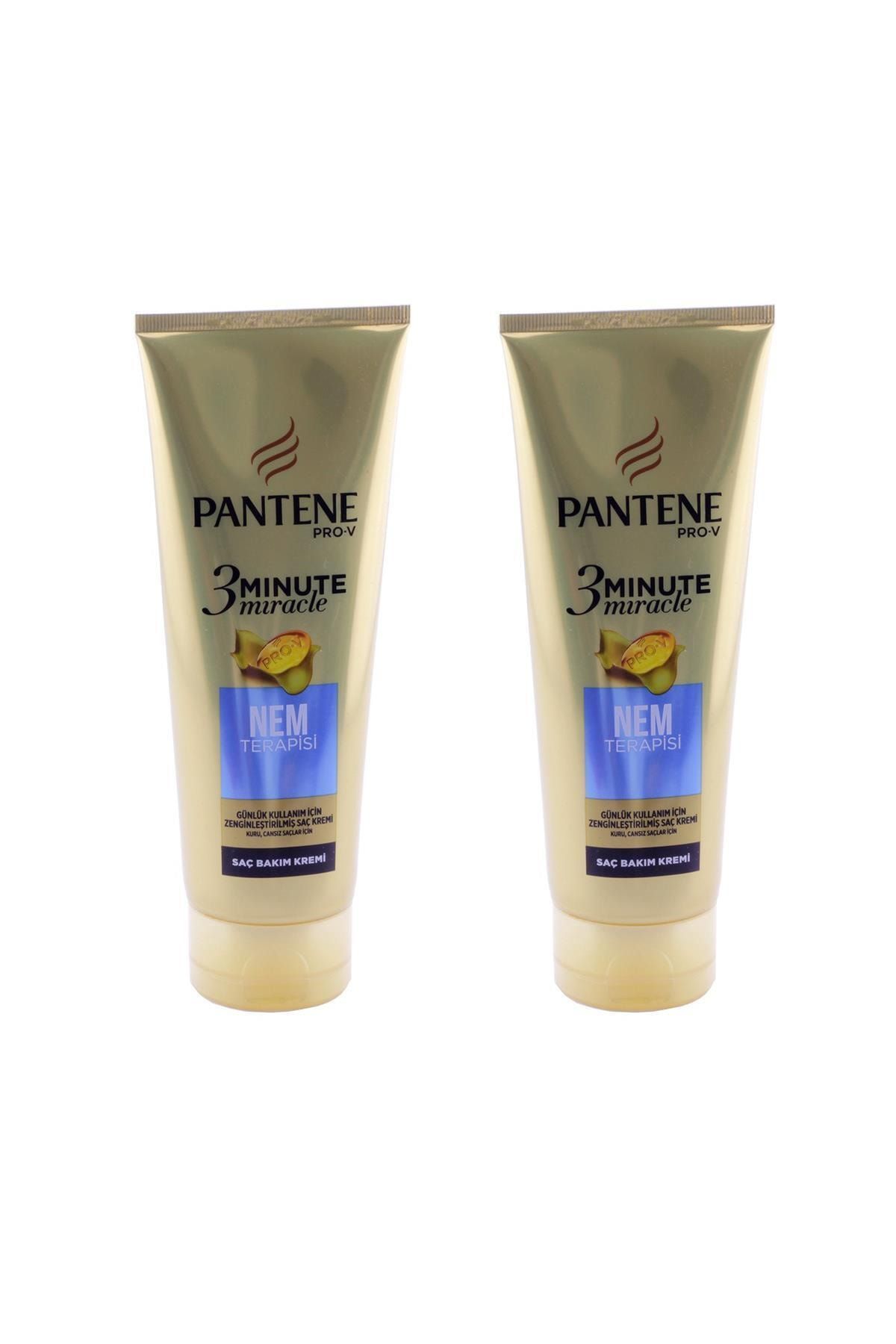 Pantene 3 Minute Saç Bakım Kremi Nemlendirici X 2 Adet