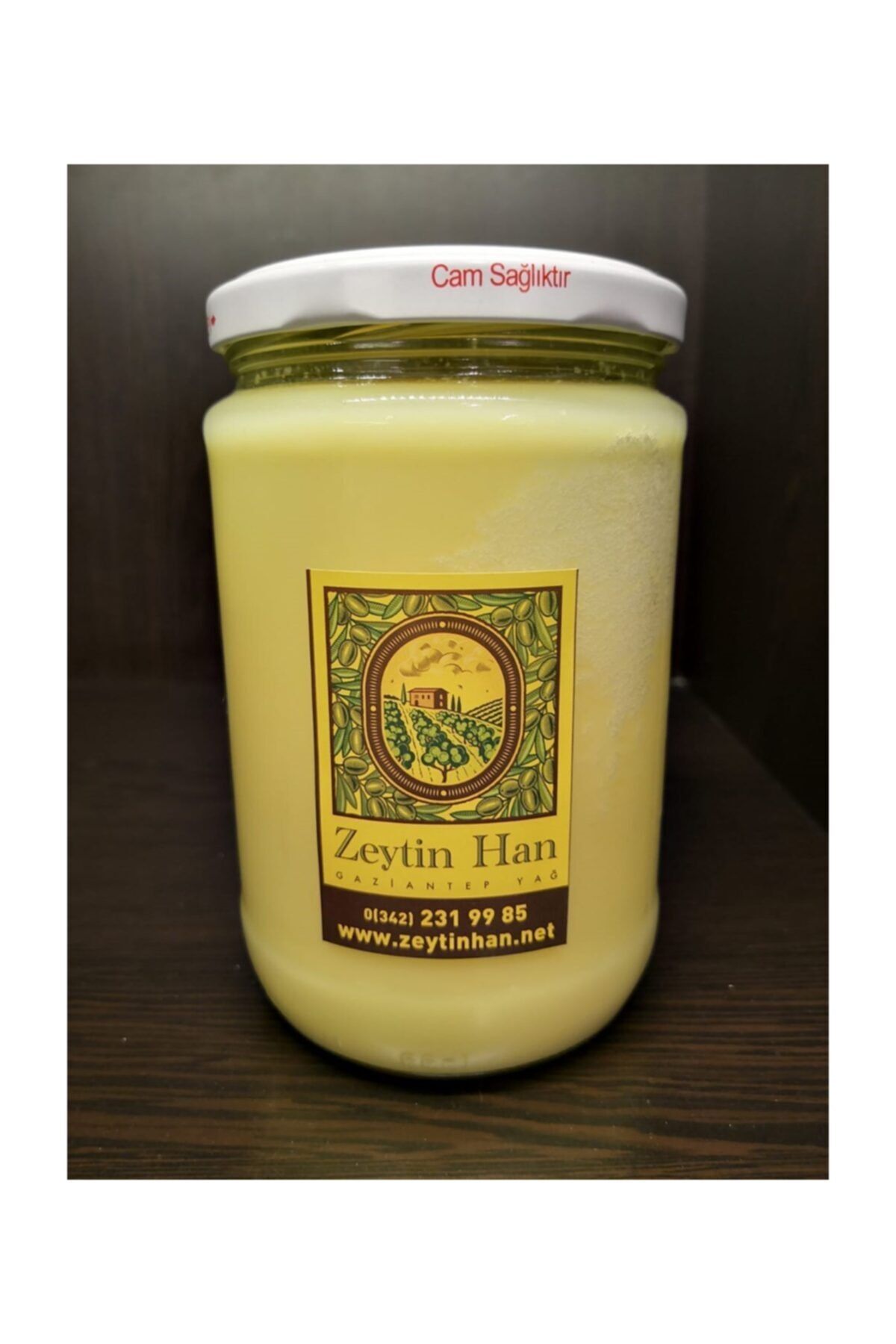 ZEYTİNHAN Sadeyağ (GHEE) Keçi Sütünden %99 Saflıkta 888gr Sade Yağ