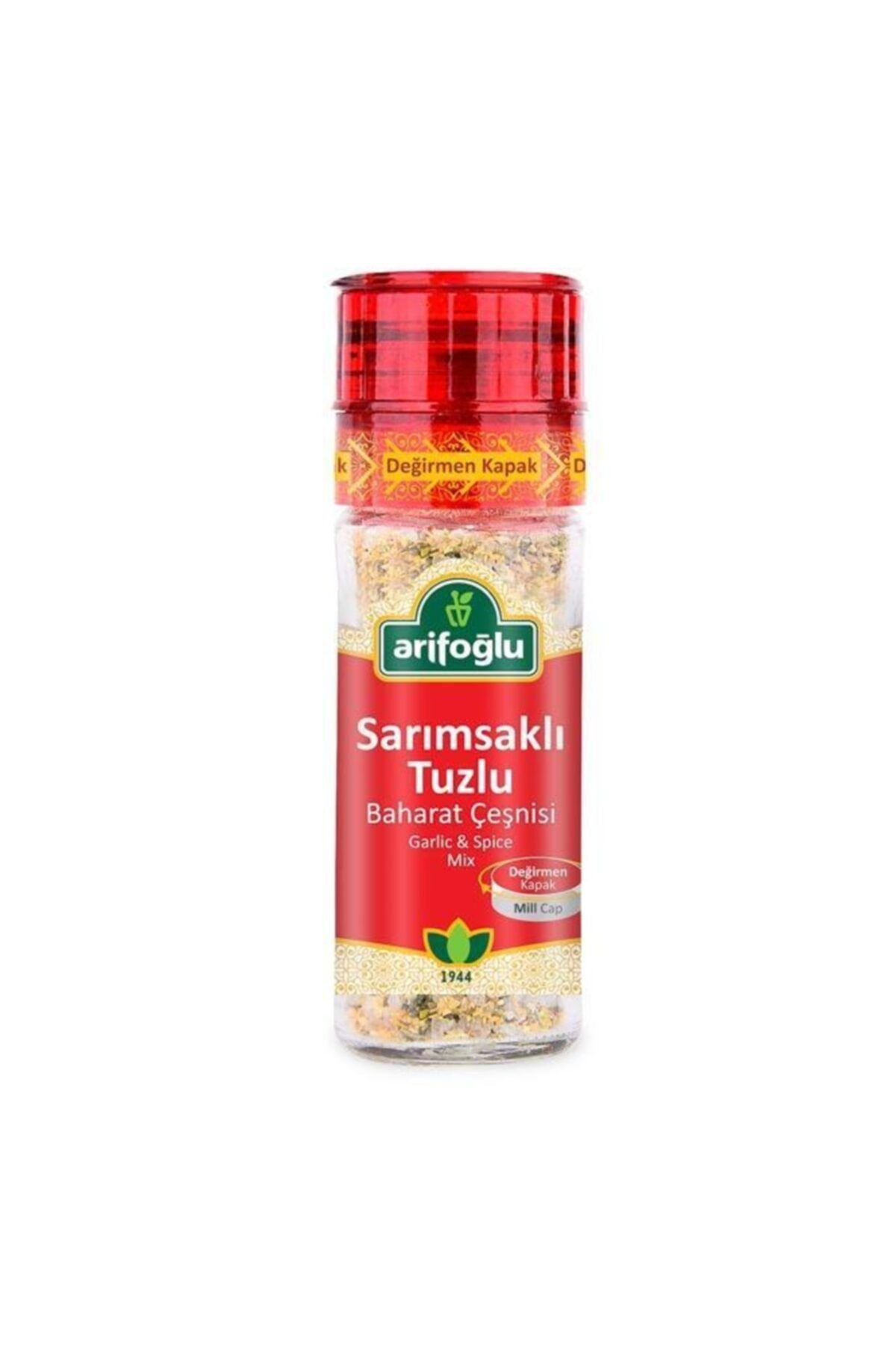 Arifoğlu Sarımsaklı Tuzlu Baharat 80g (Değirmen)