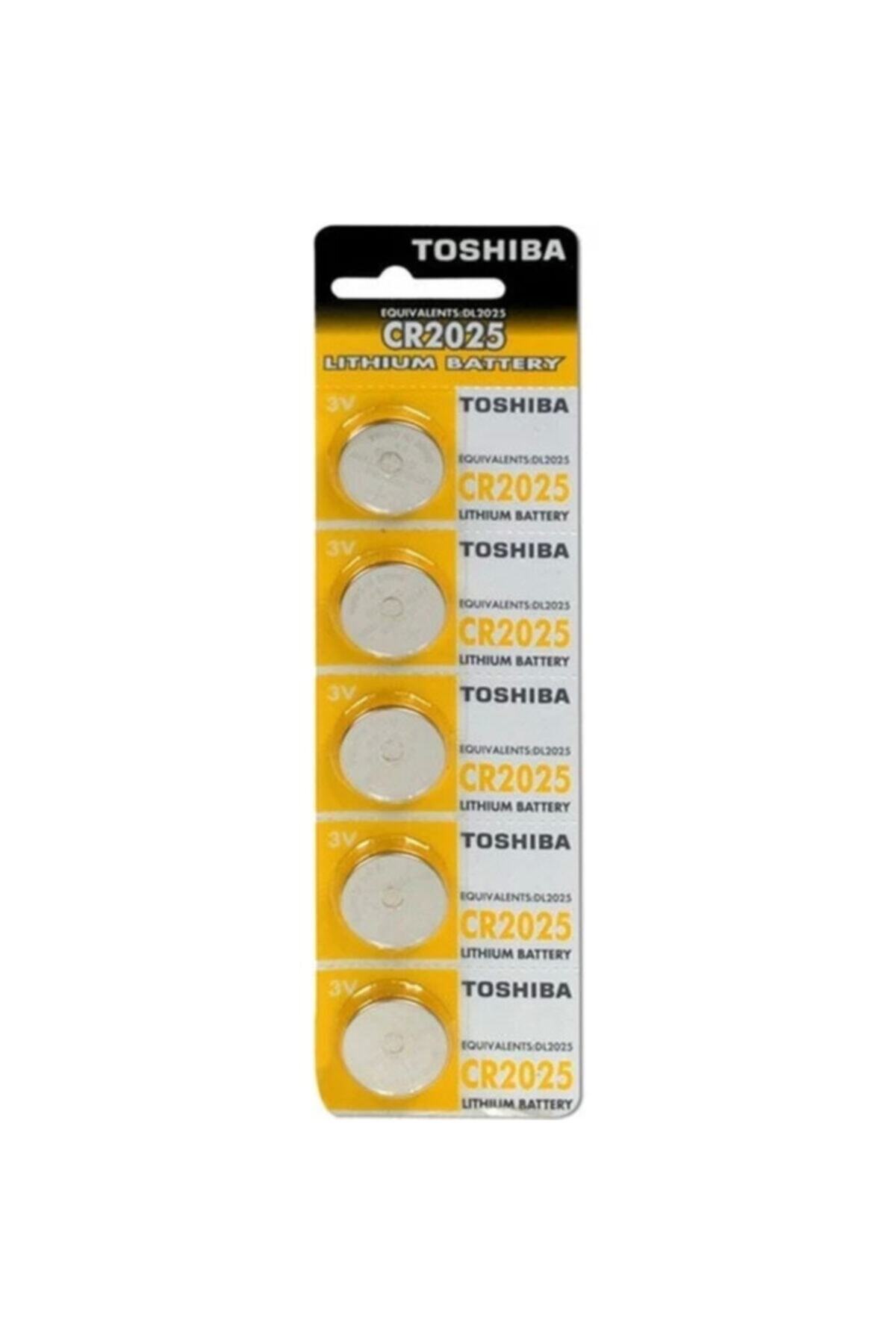 Toshiba Para Pil CR2025 5 Adet