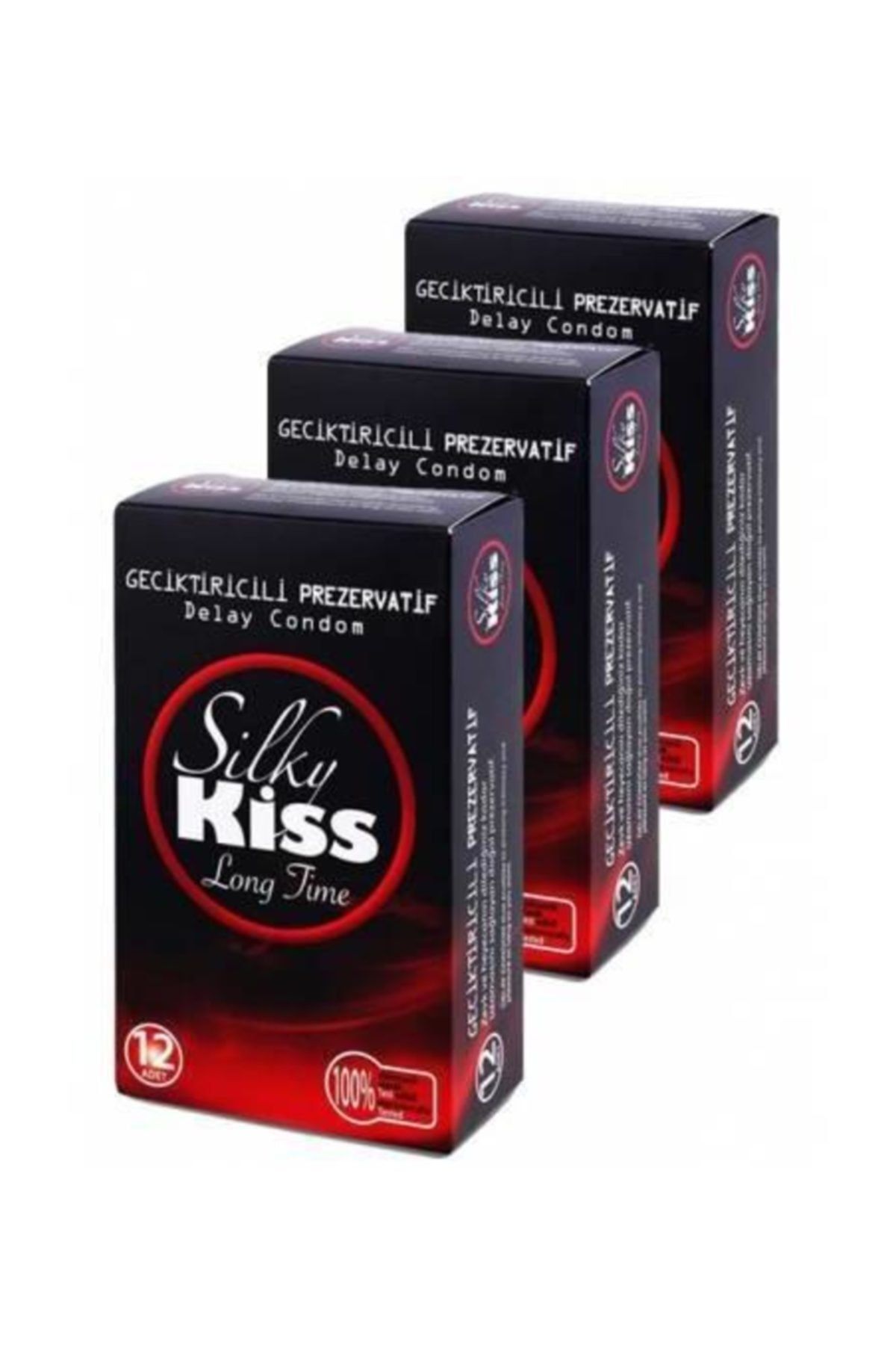 Silky Kiss Prezervatif Geciktirici Etkili Long Time 36'lı Condom