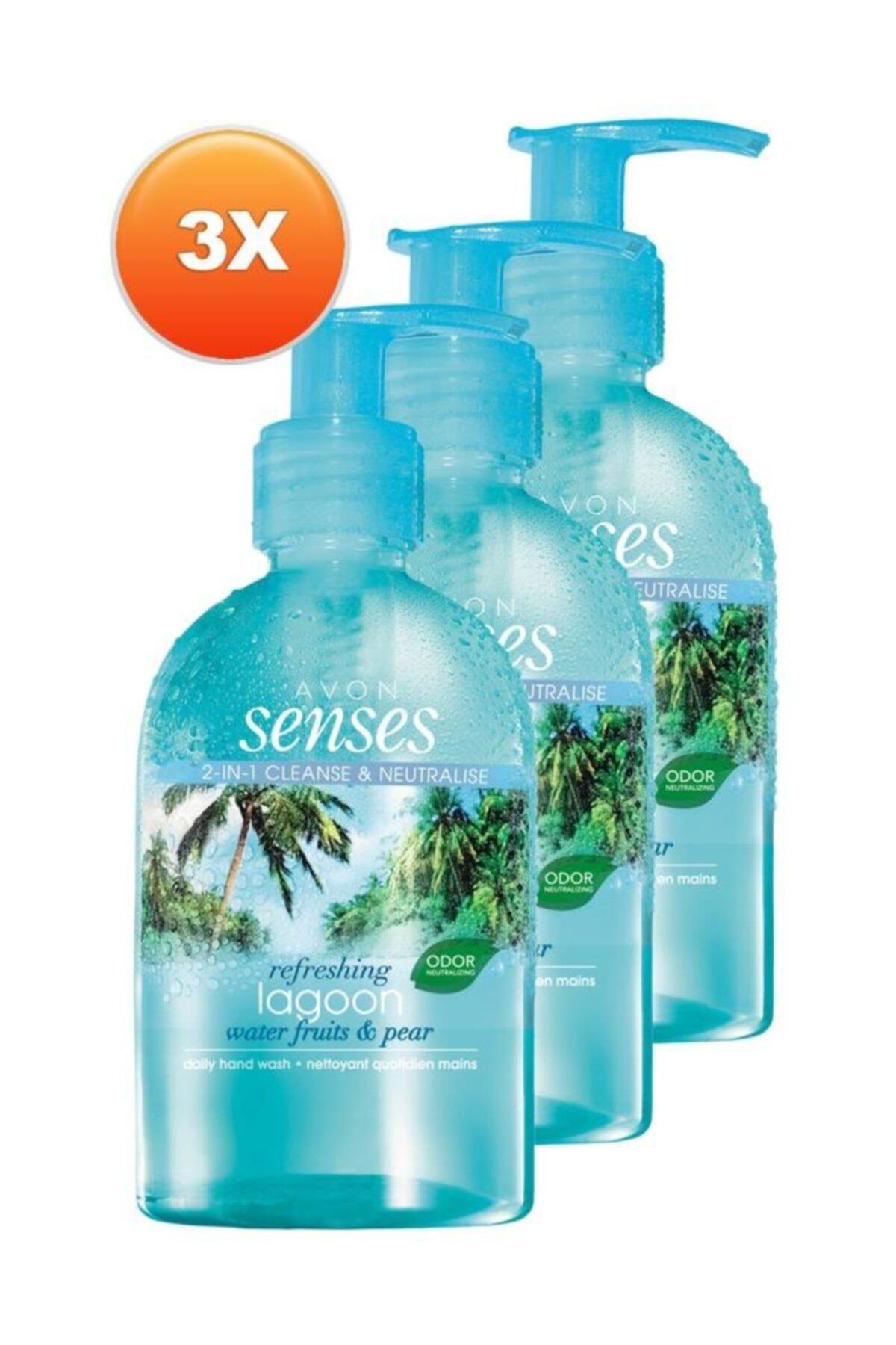 AVON Senses Lagoon Sıvı El Sabunu 250ml - 3'lü Paket