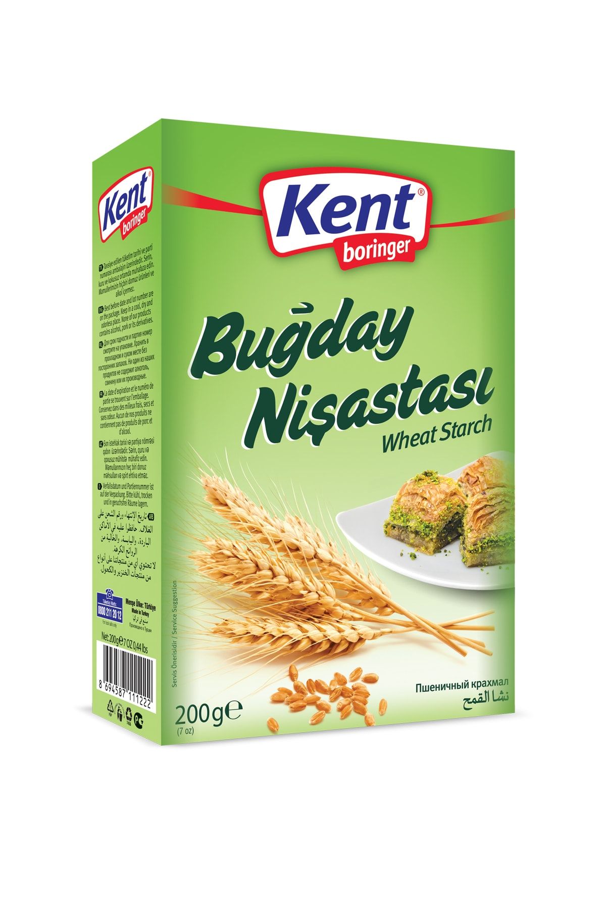 Kent Boringer Buğday Nişastası 400 gr 2'li