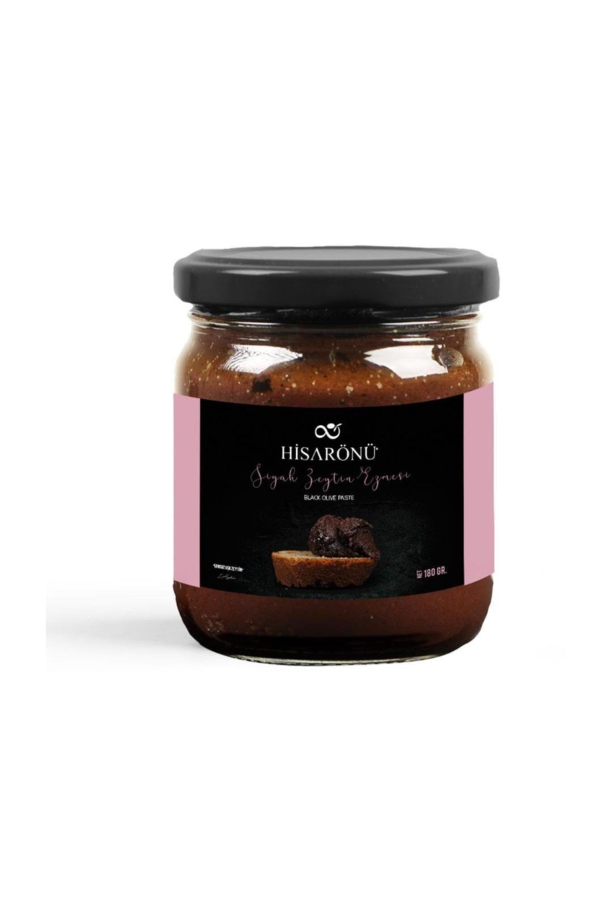 Gurmepark Doğal Hisarönü Siyah Zeytin Ezmesi 180 gr
