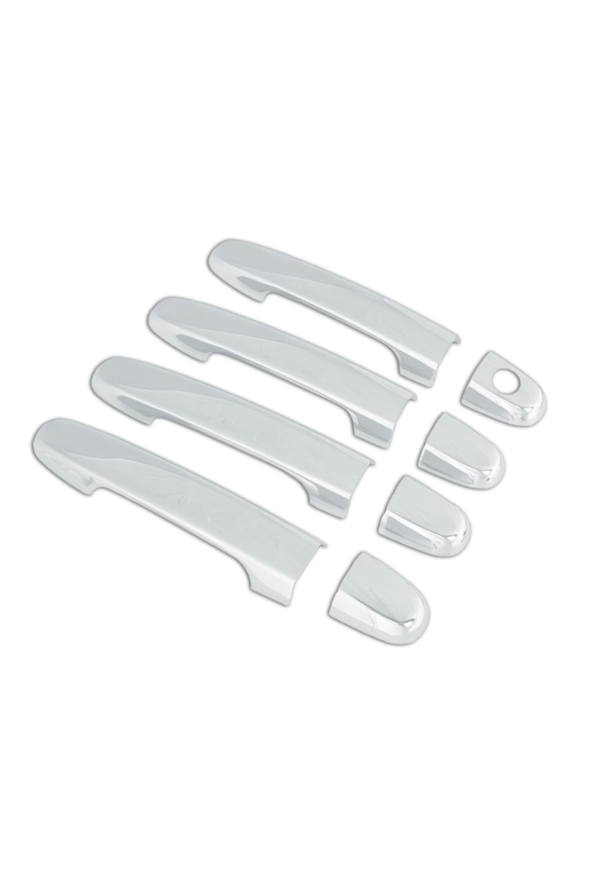 accessorypart toyota auris krom kapi kolu 4 kapi 8 parca paslanmaz celik 2007 2012 fiyati yorumlari trendyol