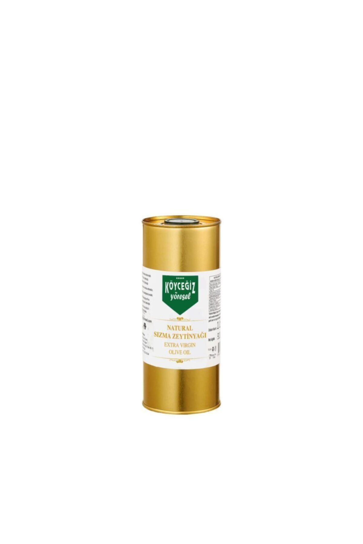Köyceğiz Yöresel Naturel Sızma Zeytinyağı  Teneke 1lt