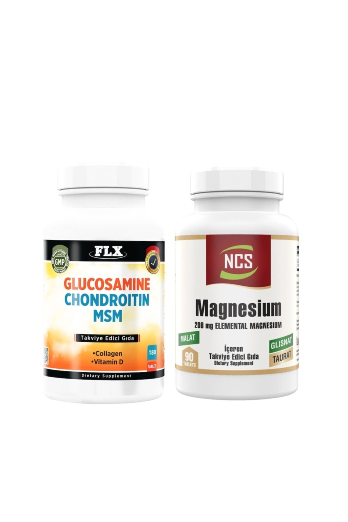 NCS Glucosamine Chondroitin Msm 180 Tablet Magnesium 90 Tablet