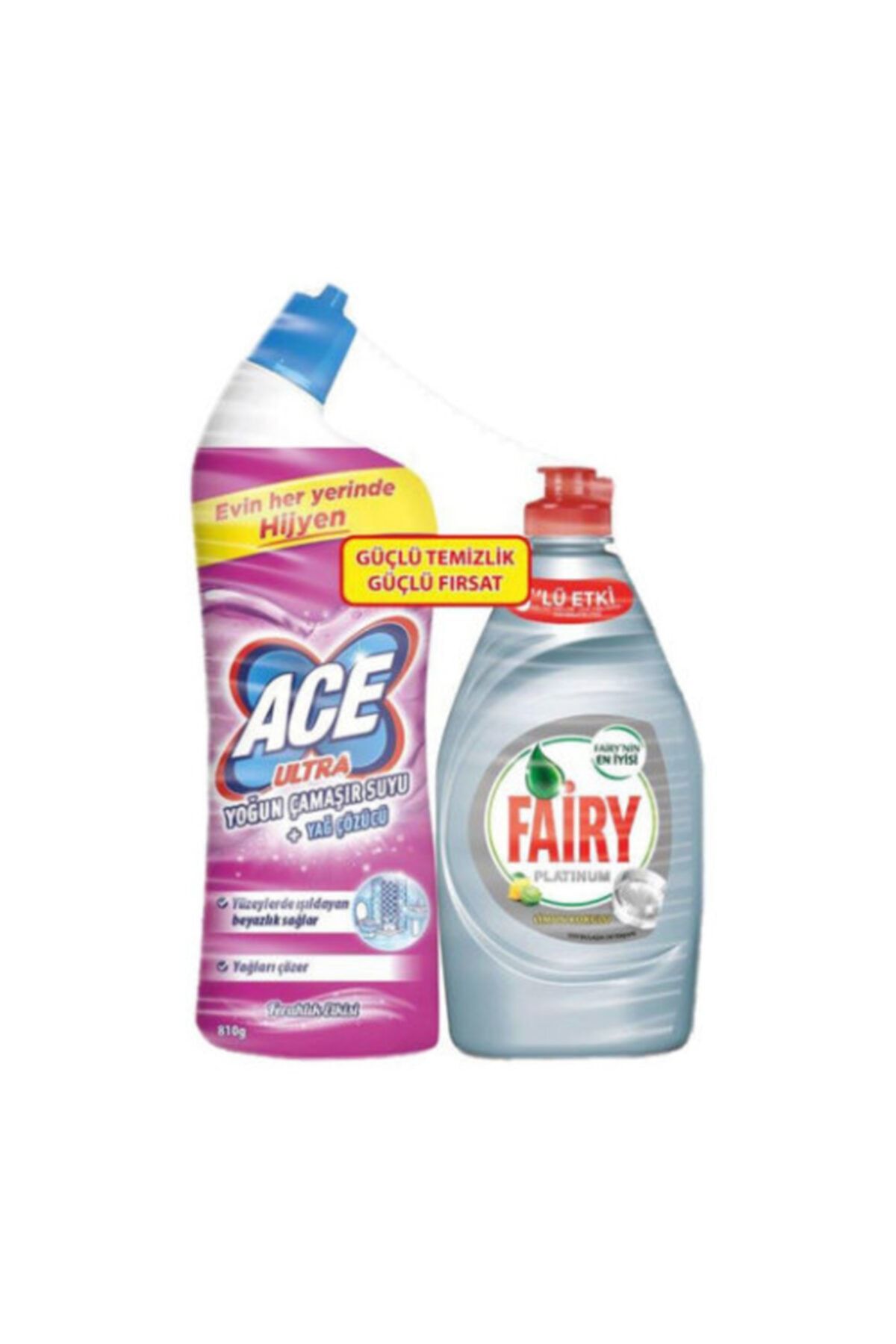 ACE Ultra Çamaşır Suyu 810 G+fairy Platınum 430ml