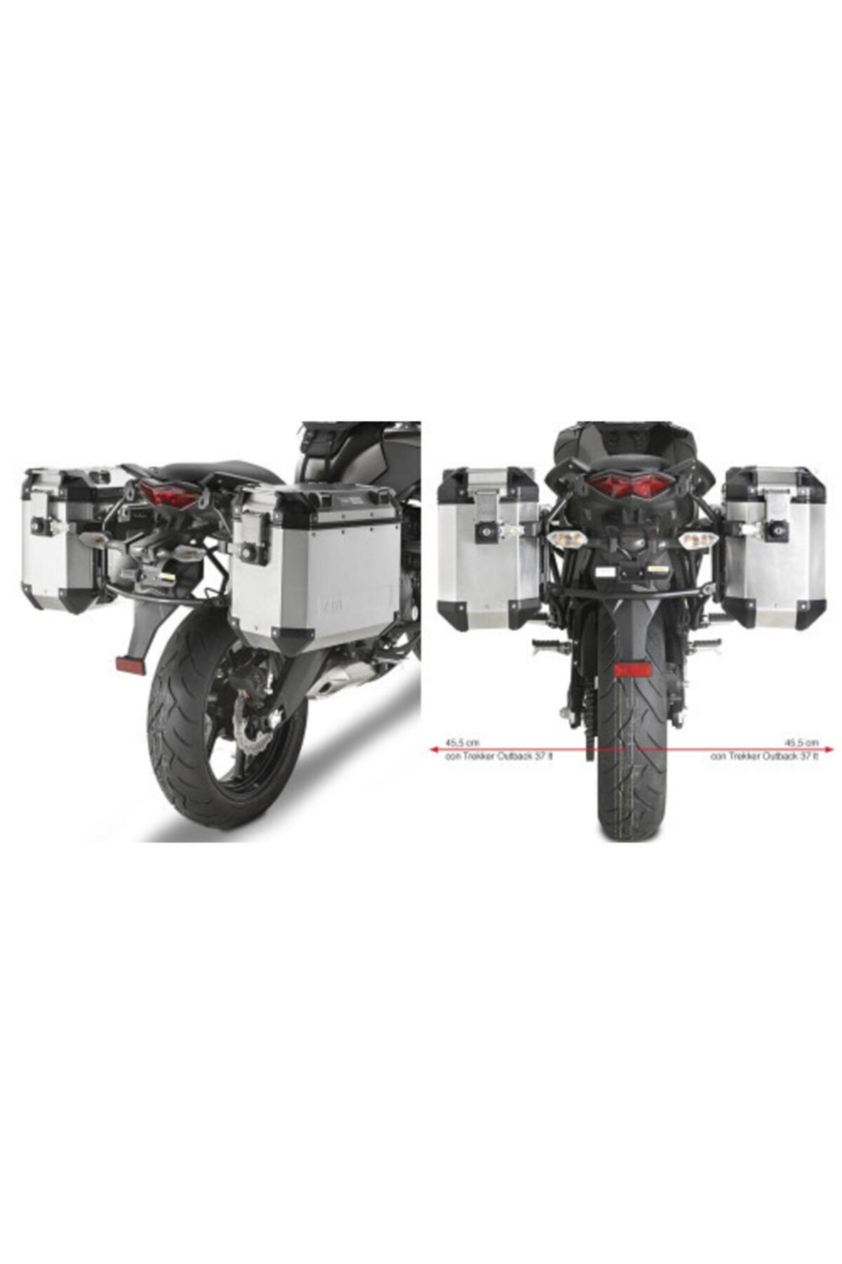Givi Gıvı Pl4103cam Kawasakı Versys 650 (10-14) Yan Çanta Taşıyıcı