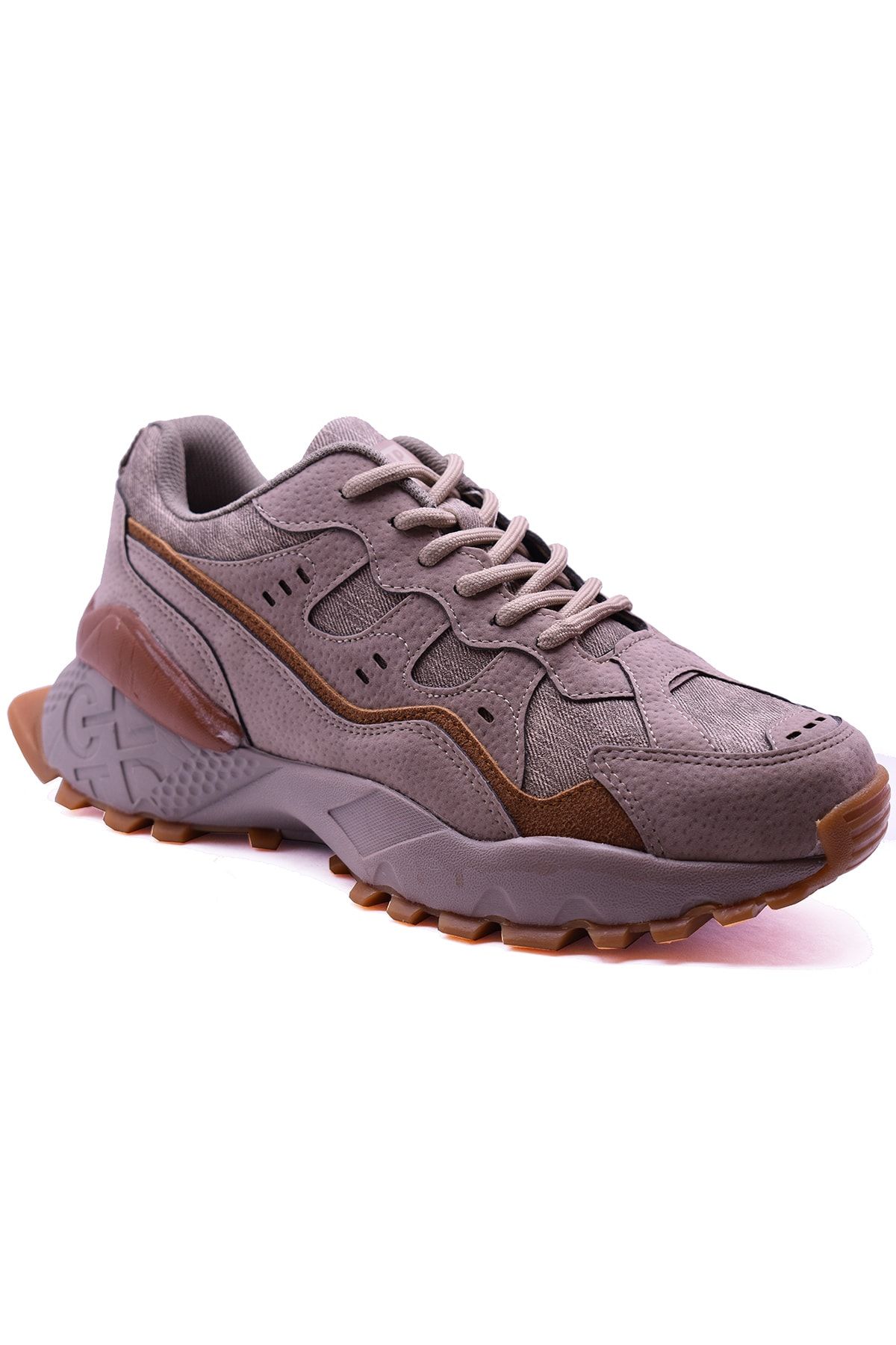 Jump Unisex Bej Ortopedi Günlük Mevsimlik Spor Ayakkabı 25760