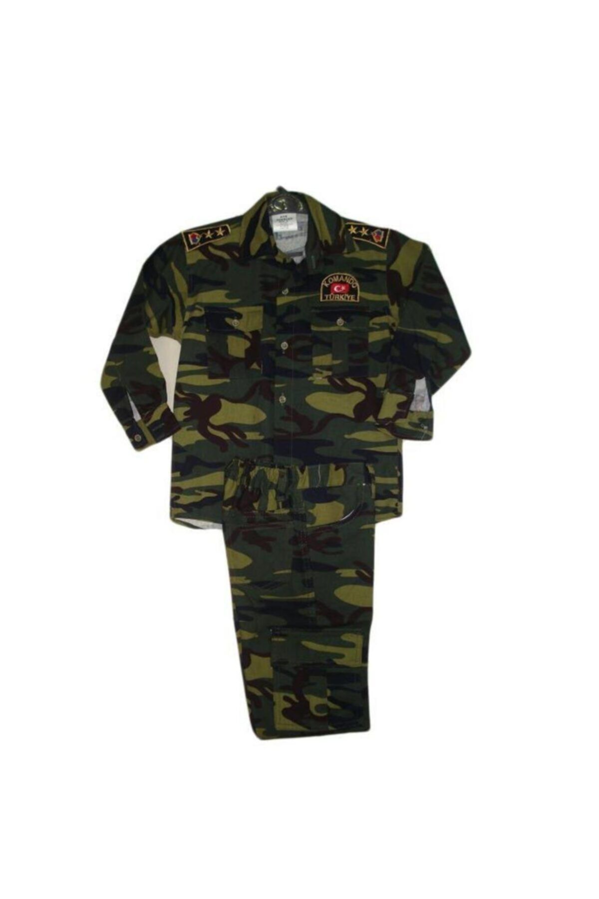 sevimli kids unisex cocuk yesil asker kiyafeti kostum fiyati yorumlari trendyol