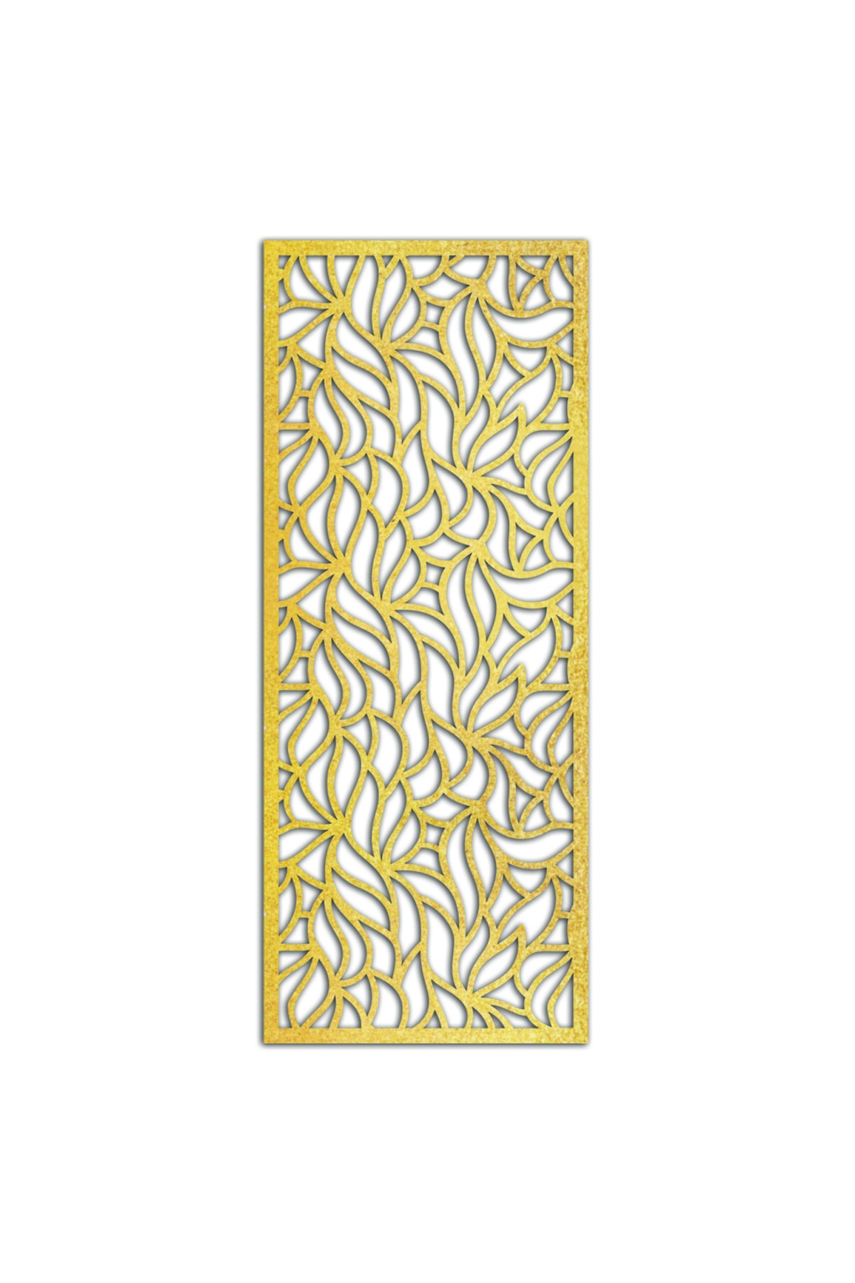 Liar Dekor Liar Ahşap Seperatör (Paravan) - KSP-26 - (10 mm) - (69 cm x 139 cm) - (Gold)