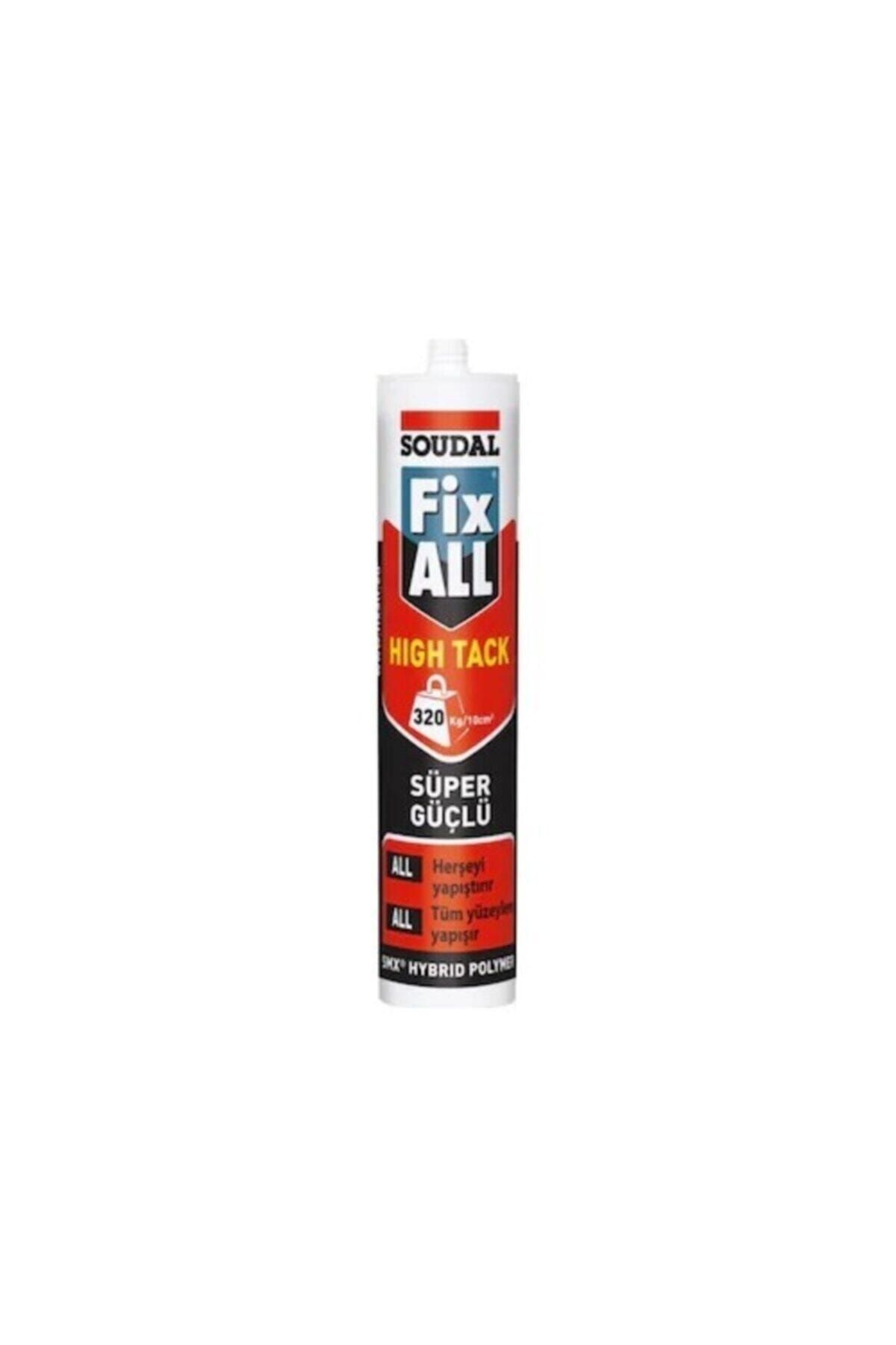 Soudal Beyaz Montaj Yapıştırıcı Fix All High Tack 290 ml 3 Adet