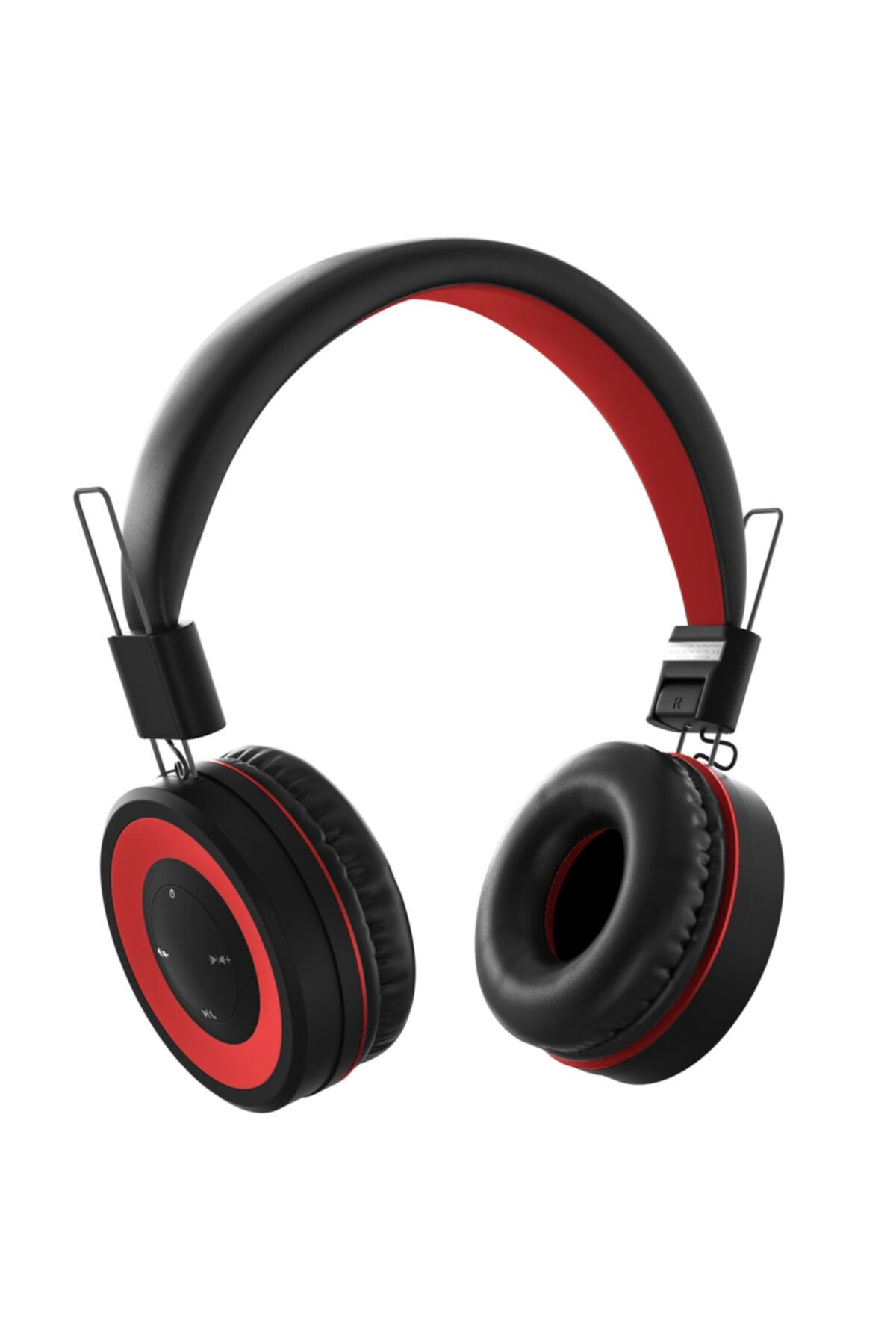 MF PRODUCT Acoustic 0136 Mikrofonlu Kulak Üstü Kablosuz Bluetooth Kulaklık Kırmızı