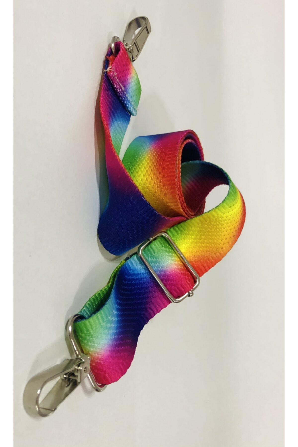 Differ Gökkuşağı / Rainbow Ayarlanabilir Çanta Askısı Kemeri