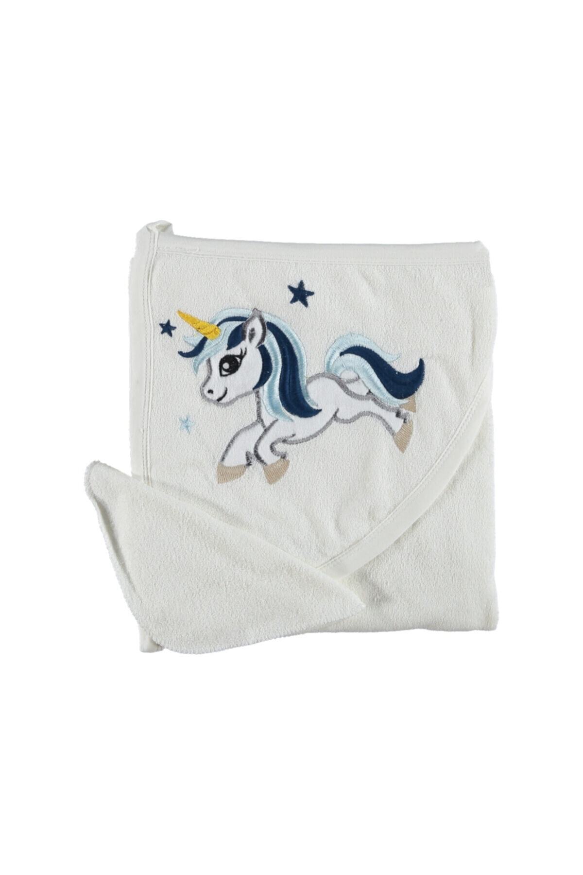 Babexi Babyline Unicorn At Nakışlı Silgi Havlu