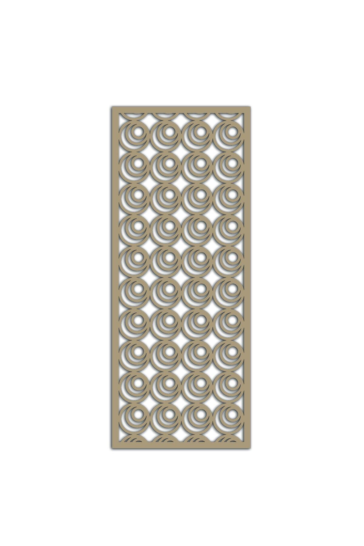 Liar Dekor Liar Ahşap Seperatör (Paravan) - KSP-35 - (10 mm) - (69 cm x 139 cm) - (Ham)