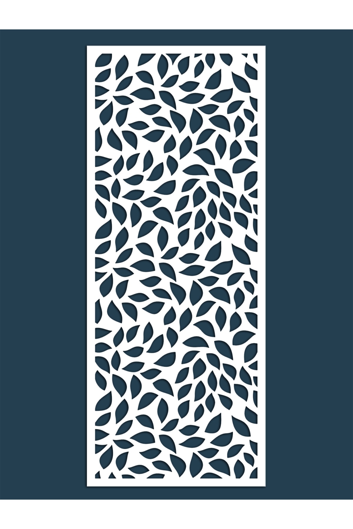 Liar Dekor Liar Ahşap Seperatör (Paravan) - KSP-47 - (10 mm) - (69 cm x 139 cm) - (Beyaz)