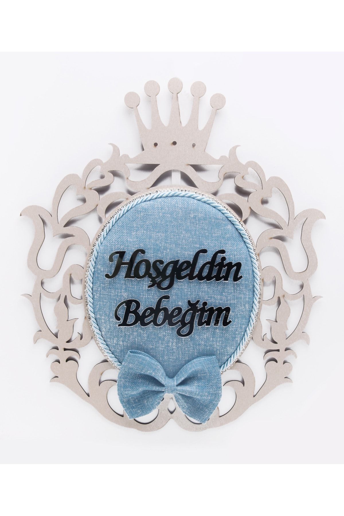 Lora Wedding Erkek Bebek Odası Kapı Süsü, Hastane Kapı Süsü