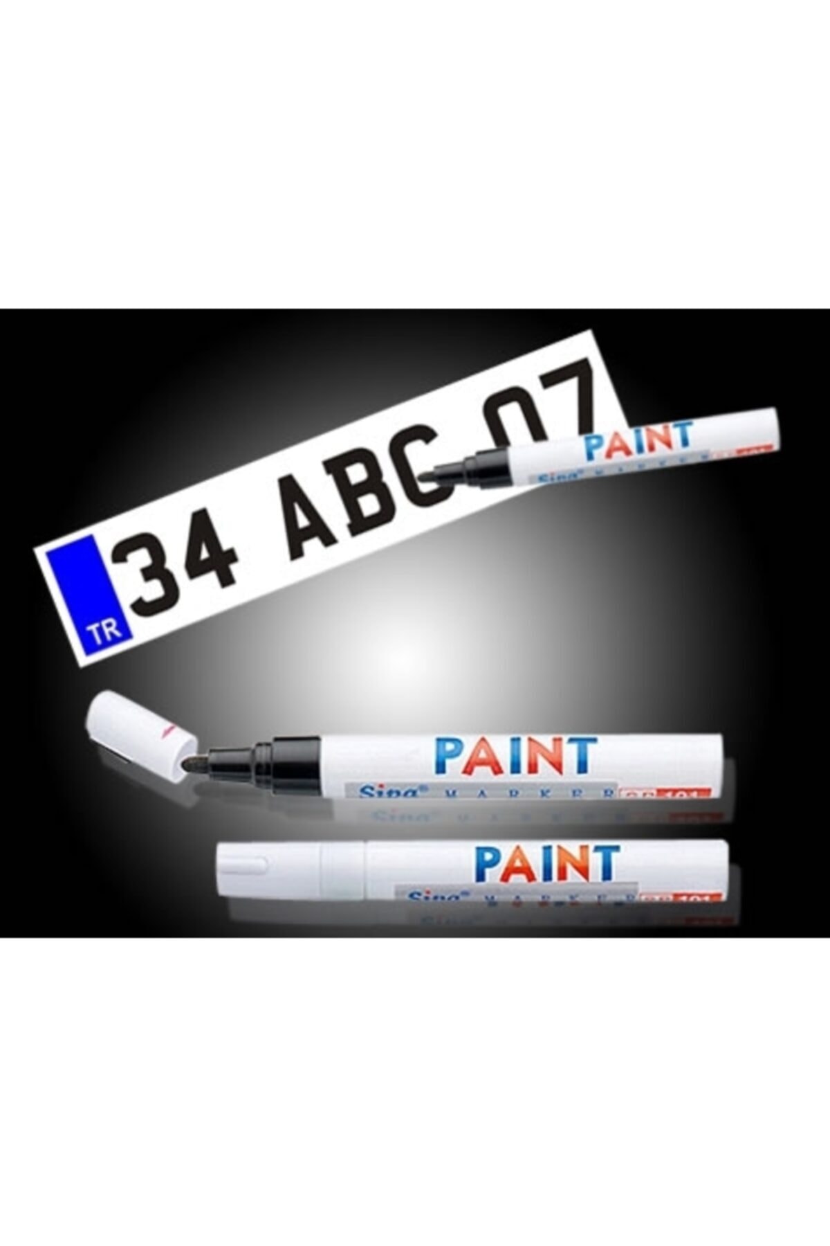 TubiTubi Plaka Yazı Kalemi (Siyah)