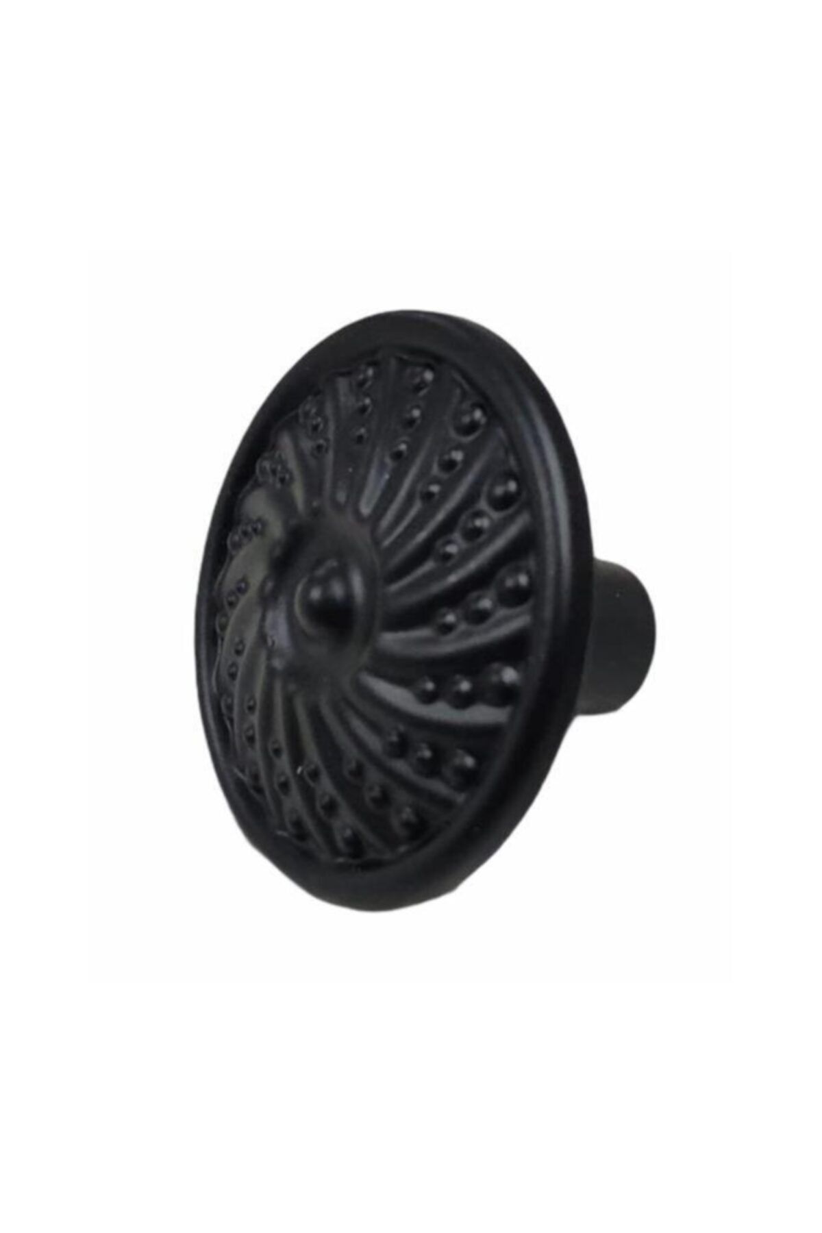 bablife Dinamik Düğme Mat Siyah 35mm Çapında Metal Çekmece Dolap Mobilya Kulpları