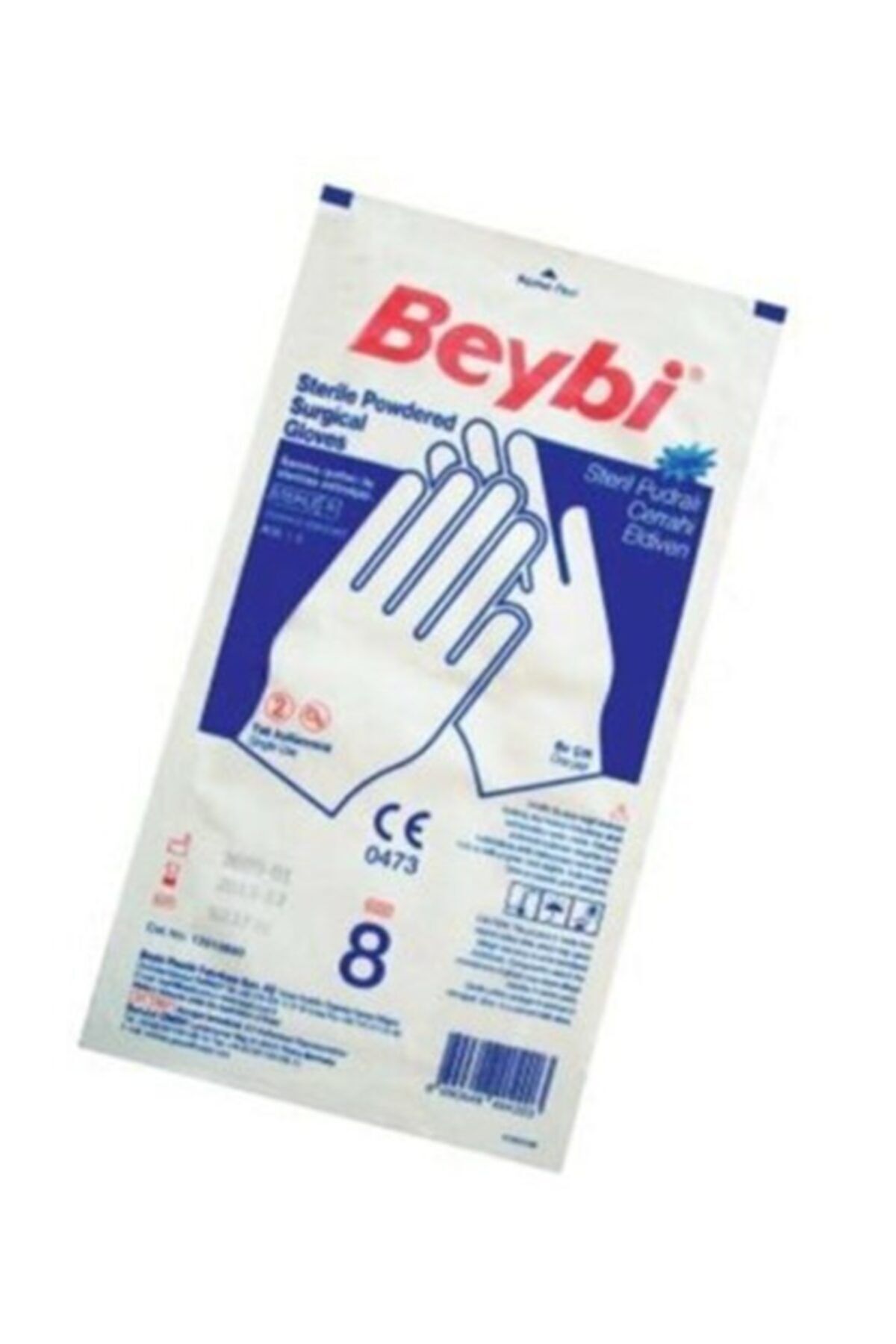 Beybi Eldiven Steril Cerrahi No 8