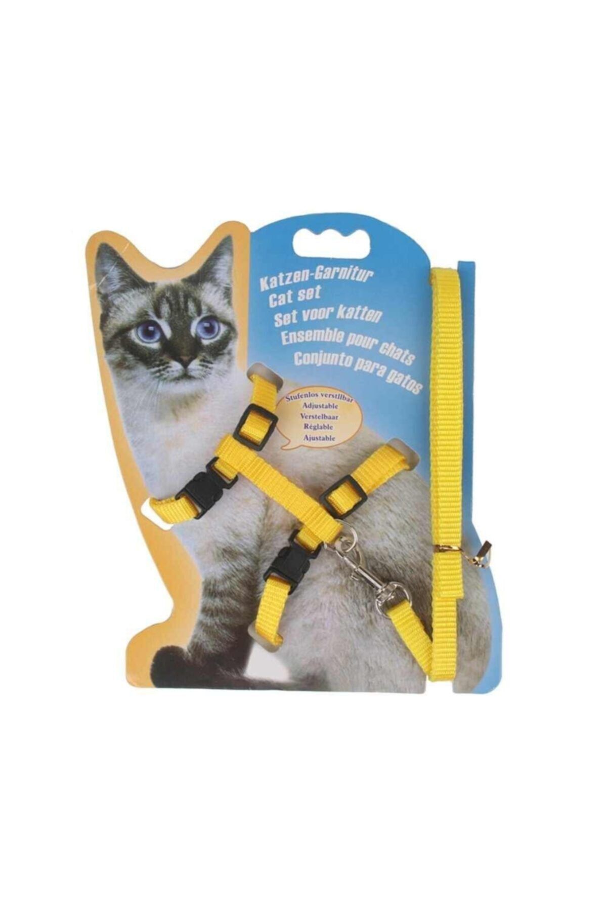 goodsell kedi gogus bel ve gezdirme tasmasi ayarlanabilir 120cm sari fiyati yorumlari trendyol