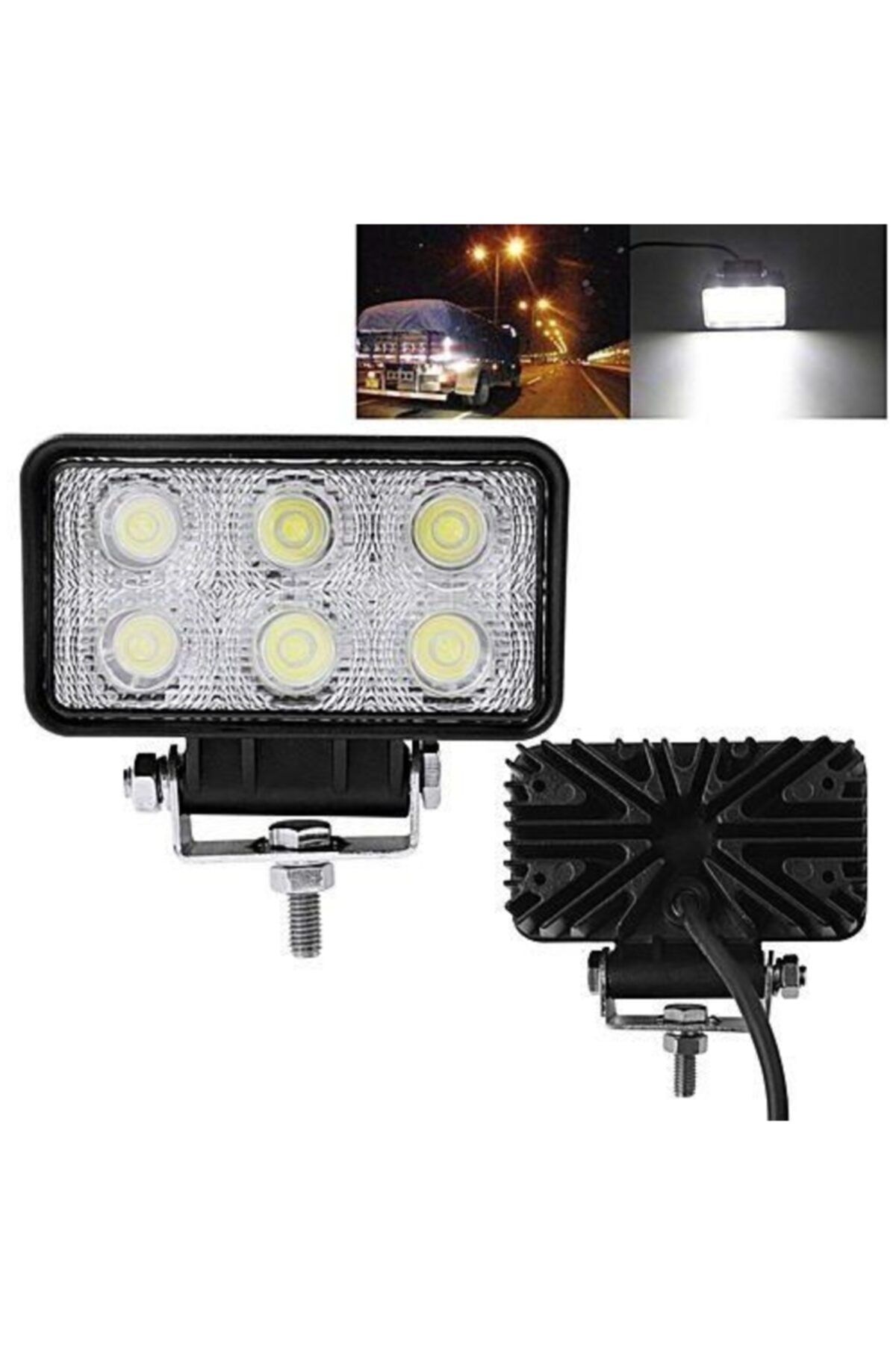ModaCar 6 Ledli 18 Watt Off Road Drl Gündüz Ledi 427604 1