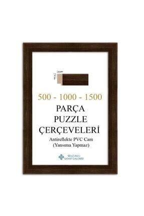 Puzzle Çerçevesi 30 Mm 35x50 Cm (500'luk) Kahverengi Image 0
