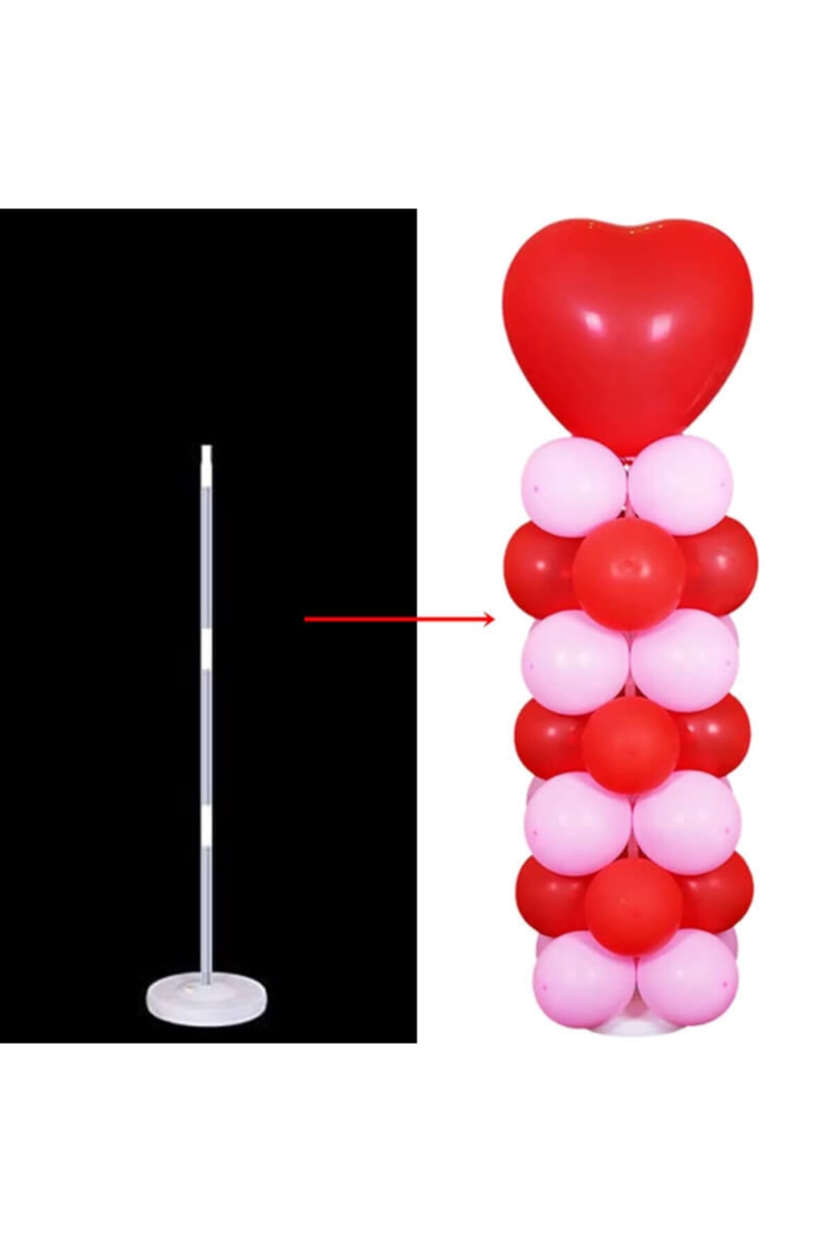 Süsle Baby Party Balon Sütun Standı, 1.6 Mt
