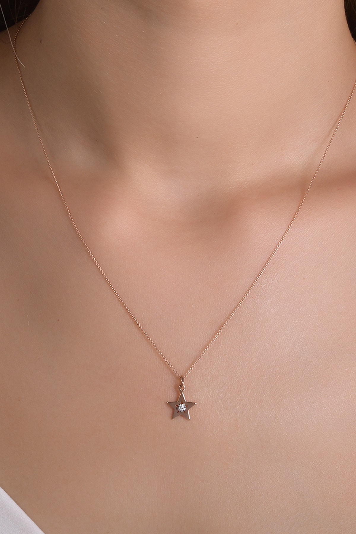 Ariş Pırlanta Pırlanta Yıldız Kolye