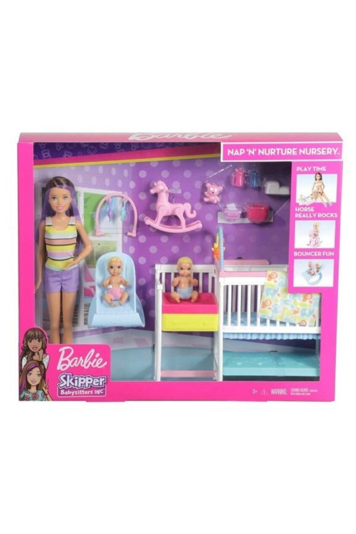 barbie bebek bakicisi skipper uyku egitiminde oyun seti fiyati yorumlari trendyol