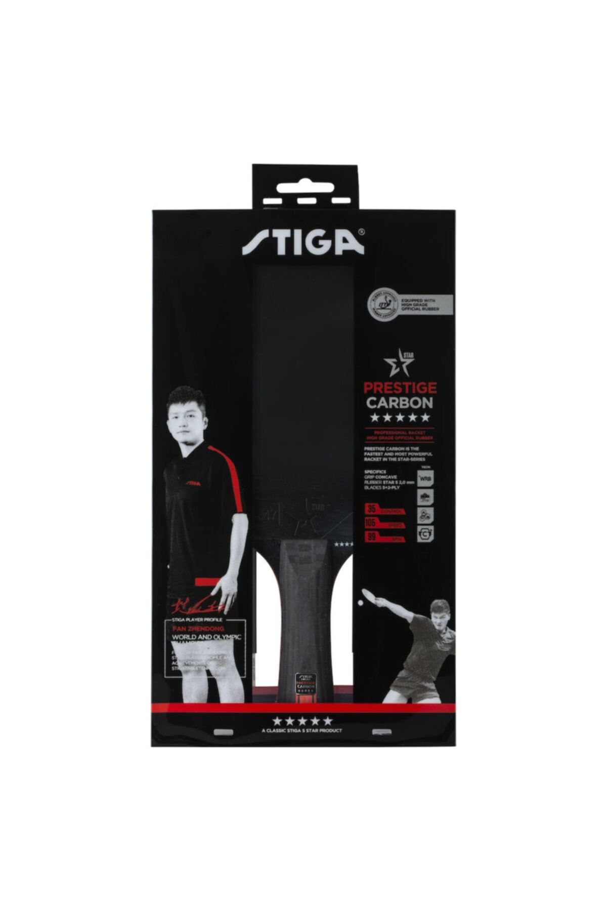 STIGA Prestıge Carbon 5 Star Ittf