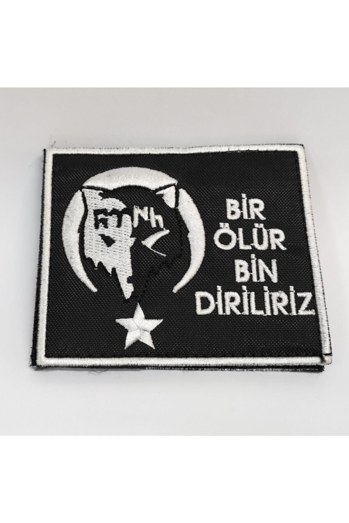 Gazi Ticaret Siyah Renk Peç/patch/arma/kot Yama