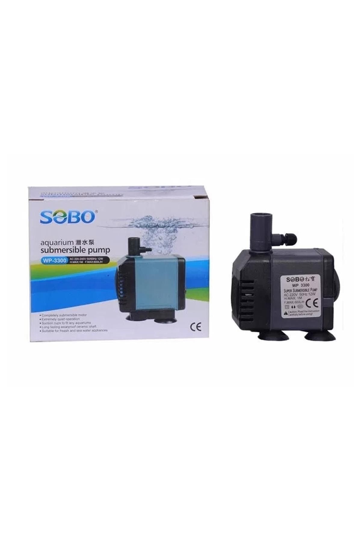 Sobo Sump Kafa Motoru Wp-3300 12w. 600lt/saat
